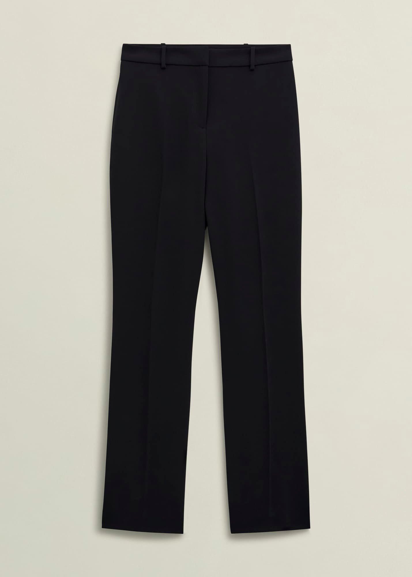 Rae Straight Trousers, Black, hi-res