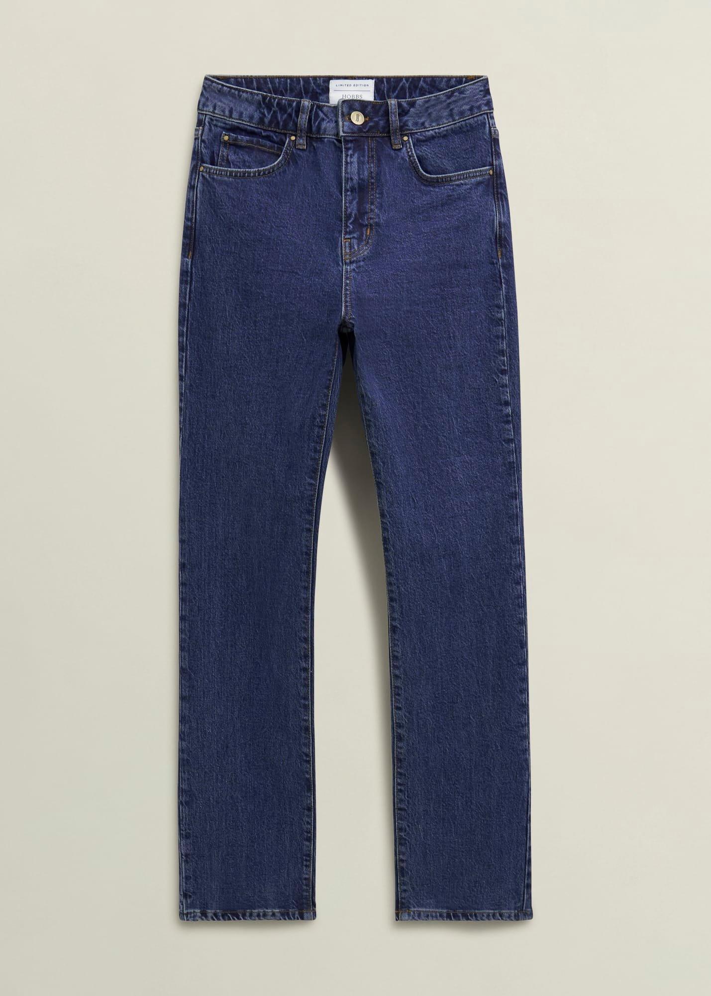 Foley Straight Jeans, Dark Mid Wash, hi-res