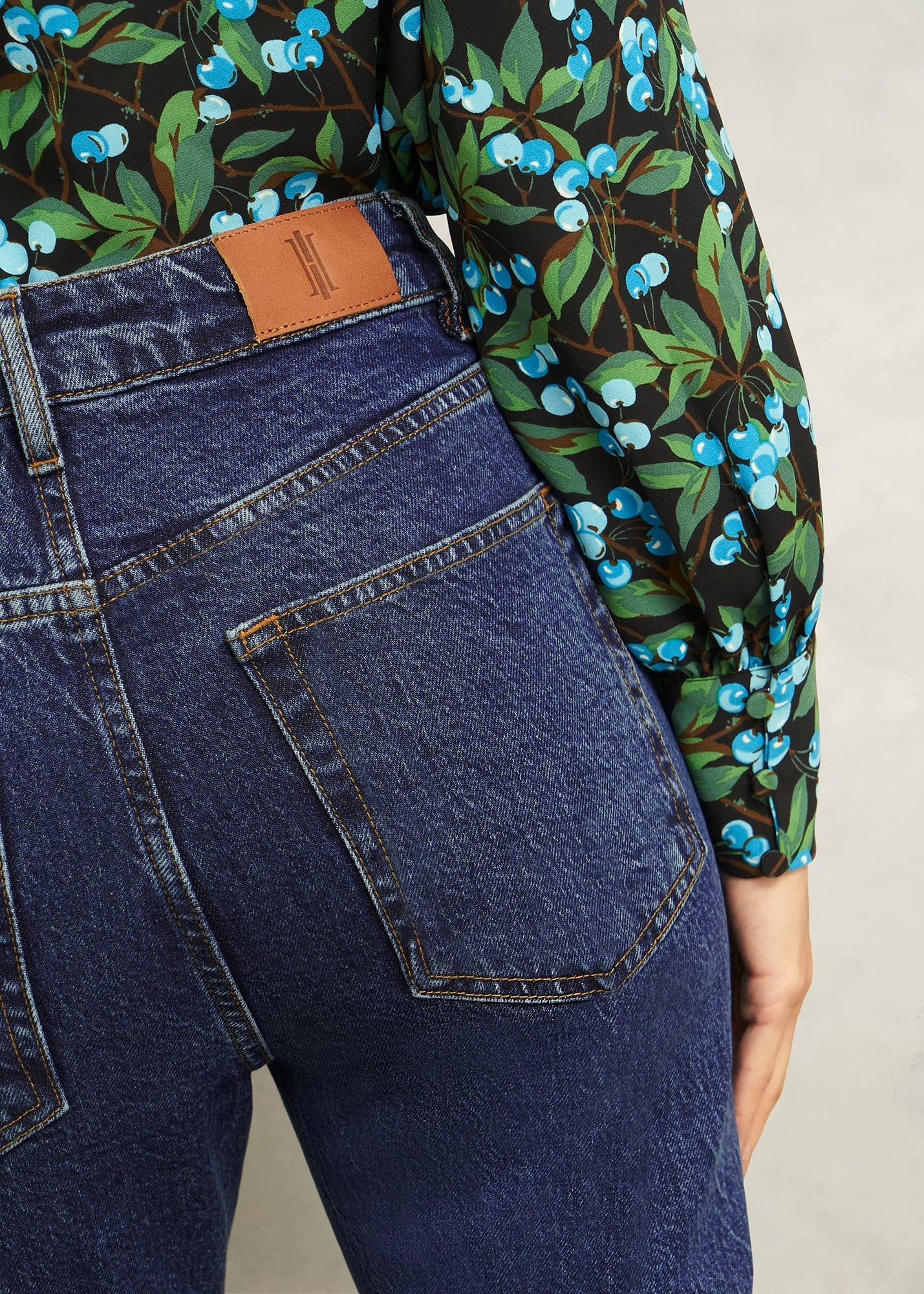 Foley Straight Jeans, Dark Mid Wash, hi-res