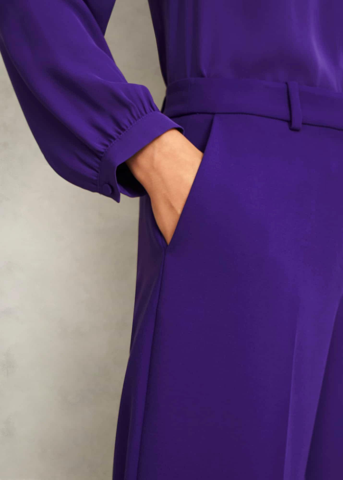 Sami Wide Trousers, Jewel Purple, hi-res