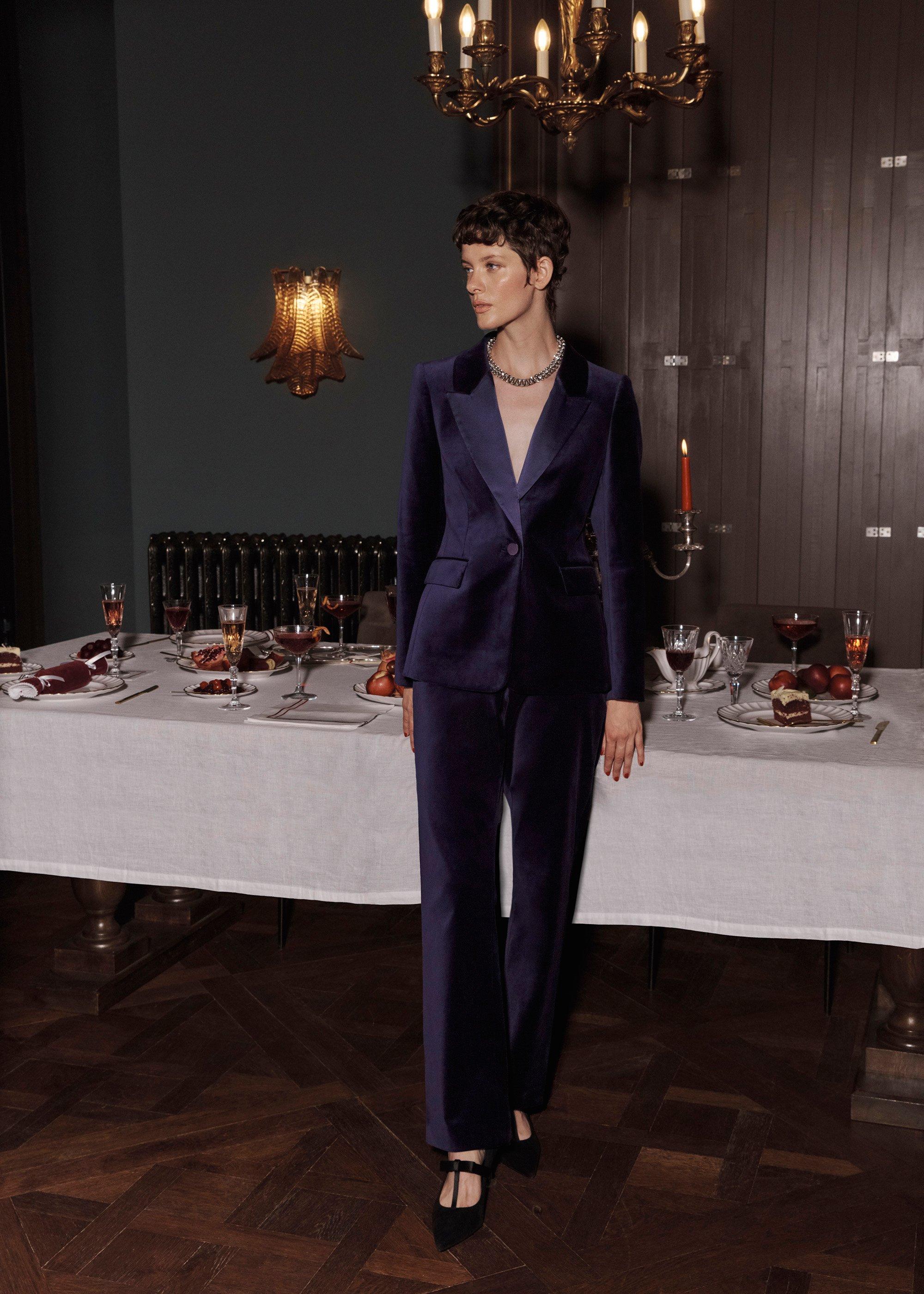 Heather Velvet Trousers