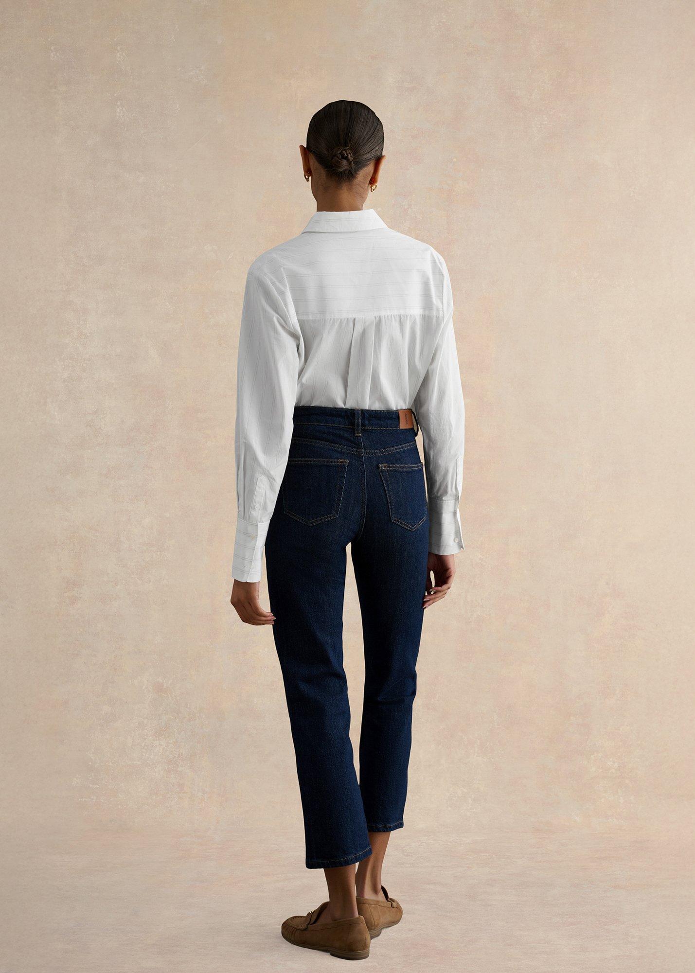 Shea Straight Jeans, Indigo, hi-res