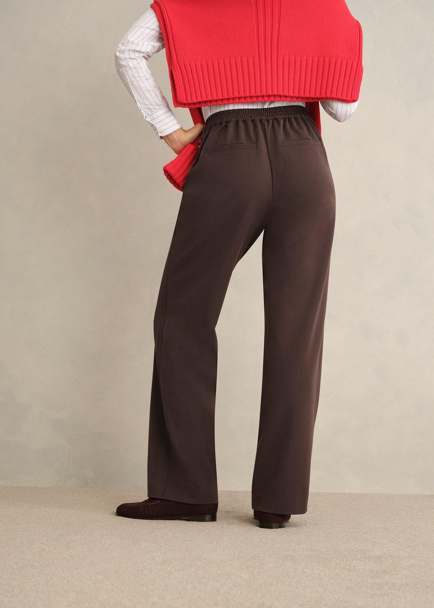 Marina Pants, Deep Brown, hi-res