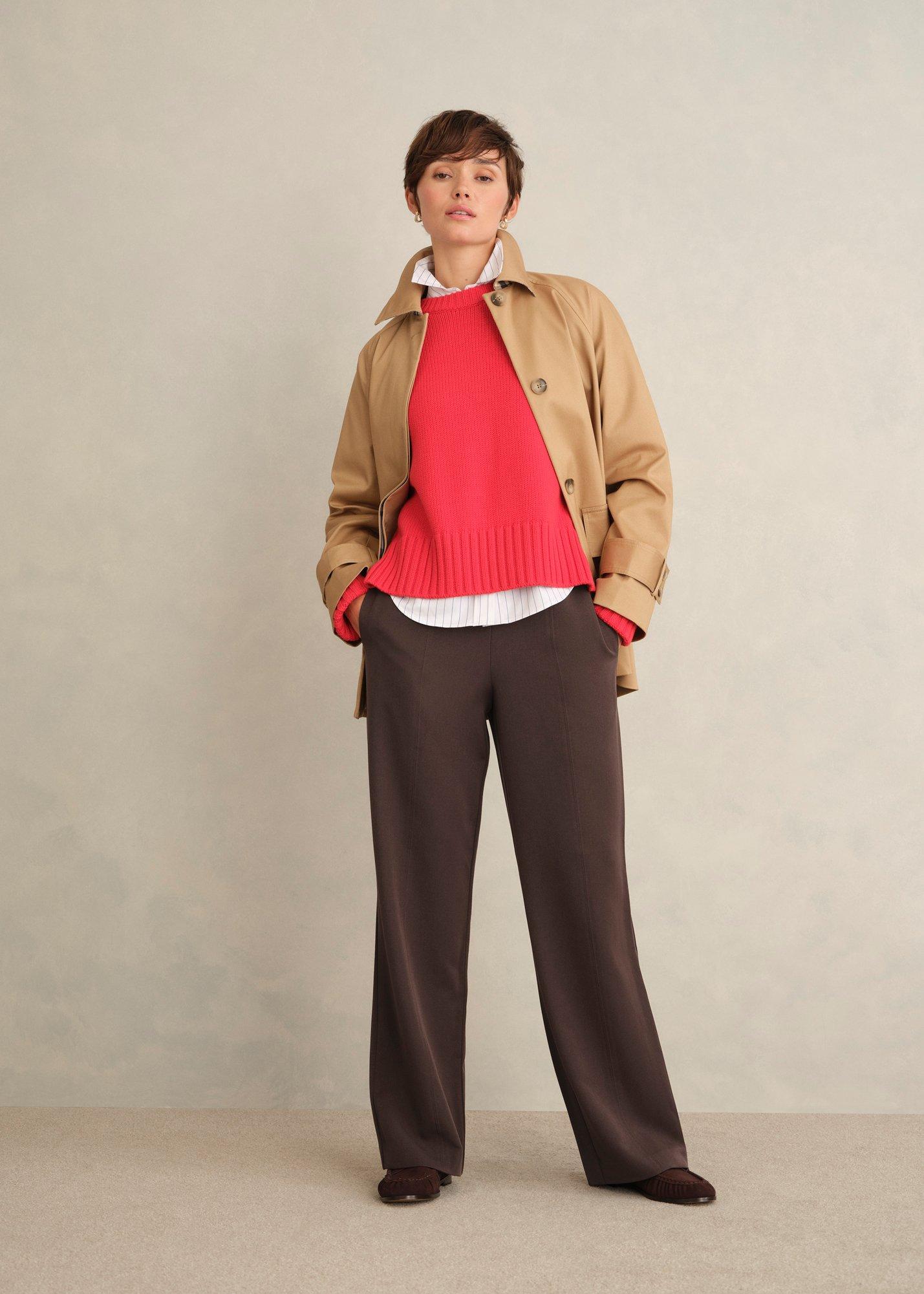Marina Pants, Deep Brown, hi-res