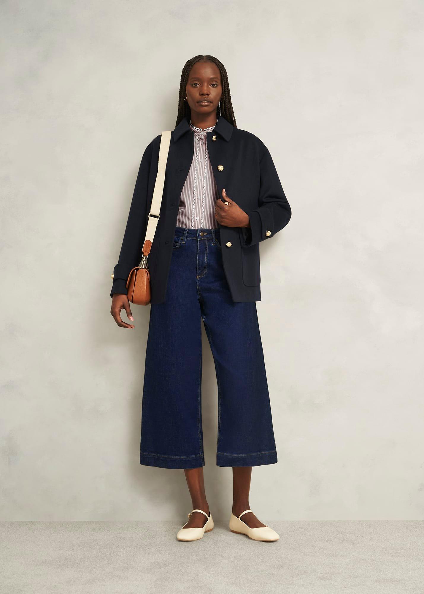 Brinley Crop Wide Leg Jeans, Indigo, hi-res