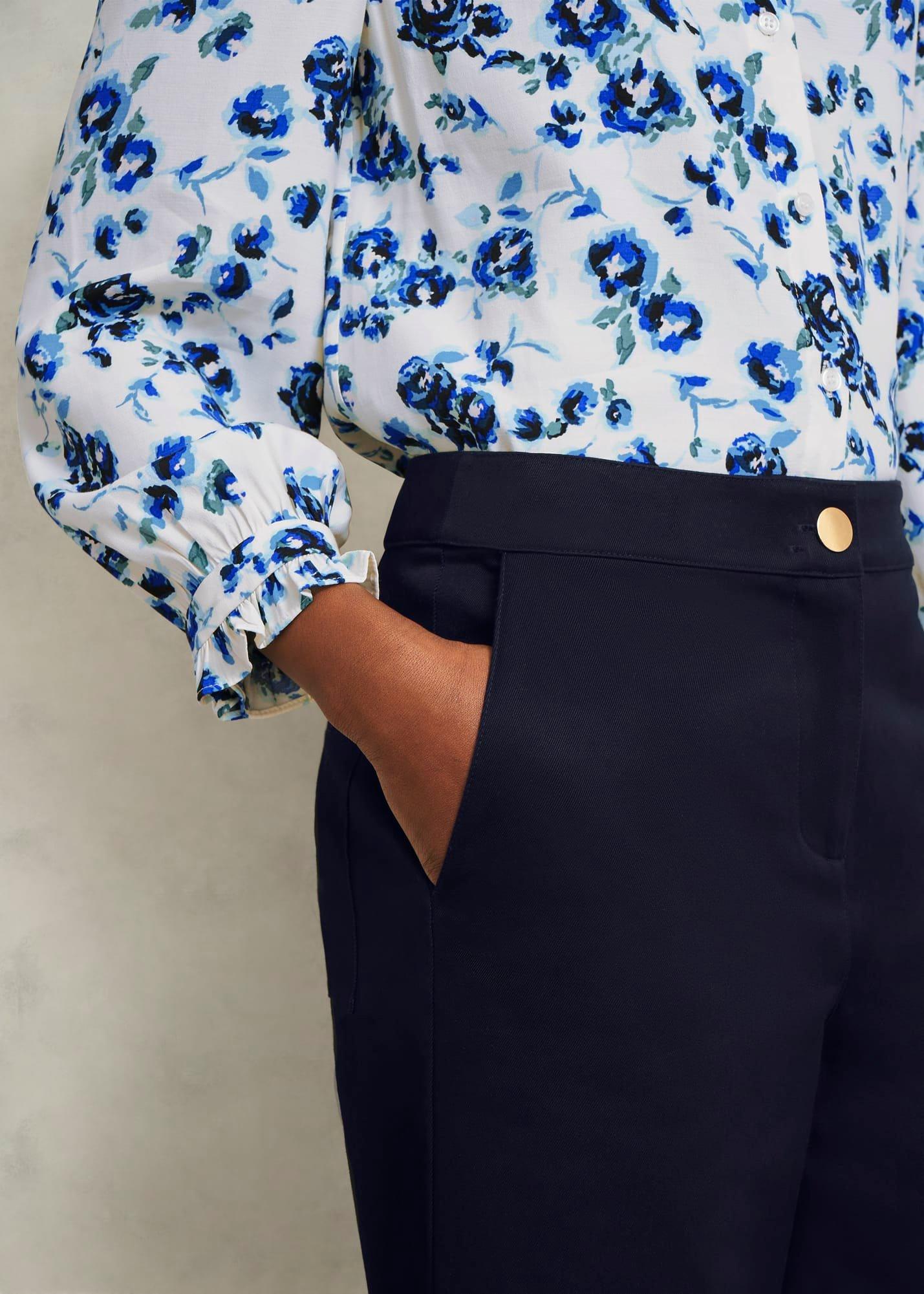 Norfolk Trousers, Navy, hi-res
