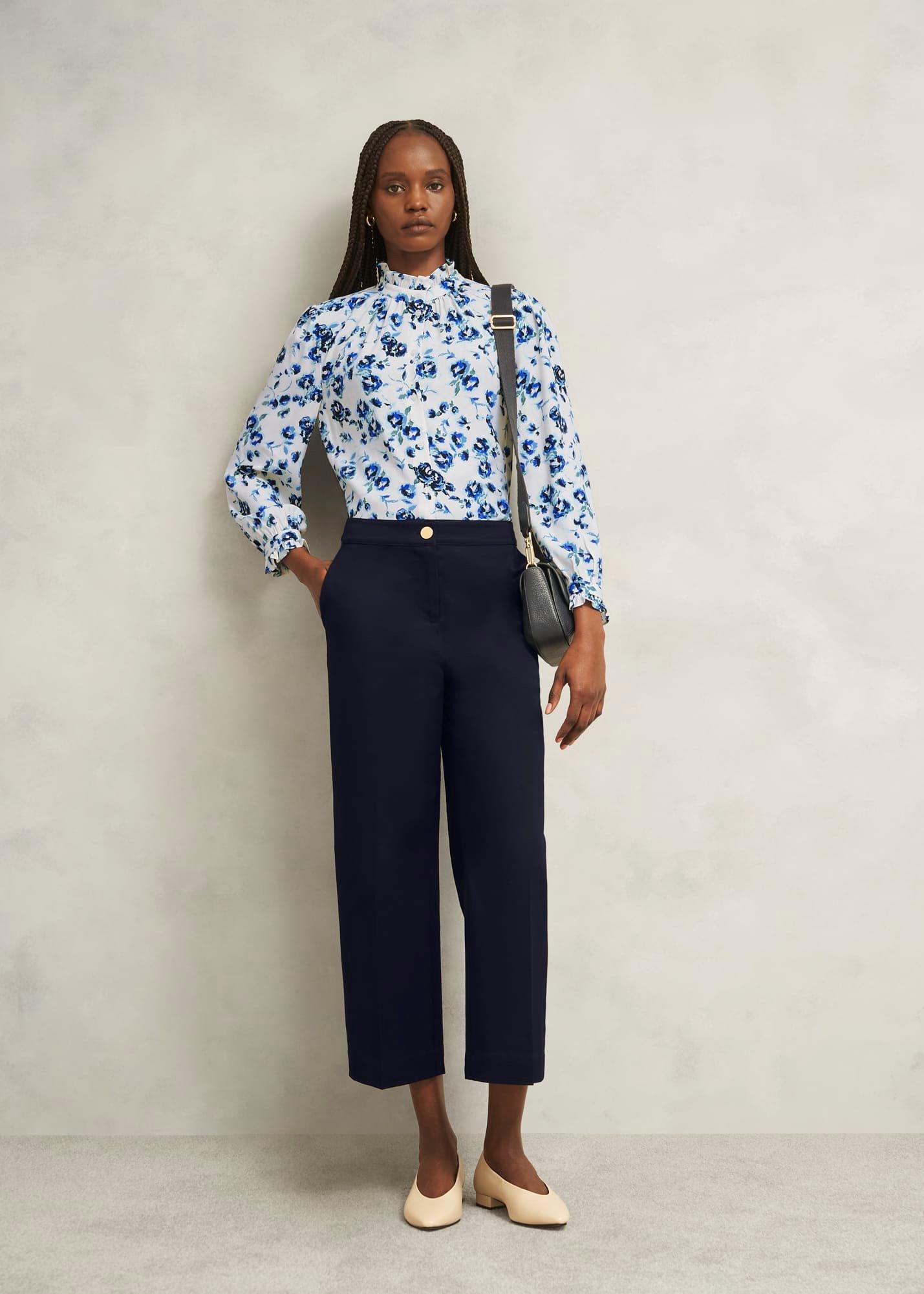 Norfolk Trousers, Navy, hi-res