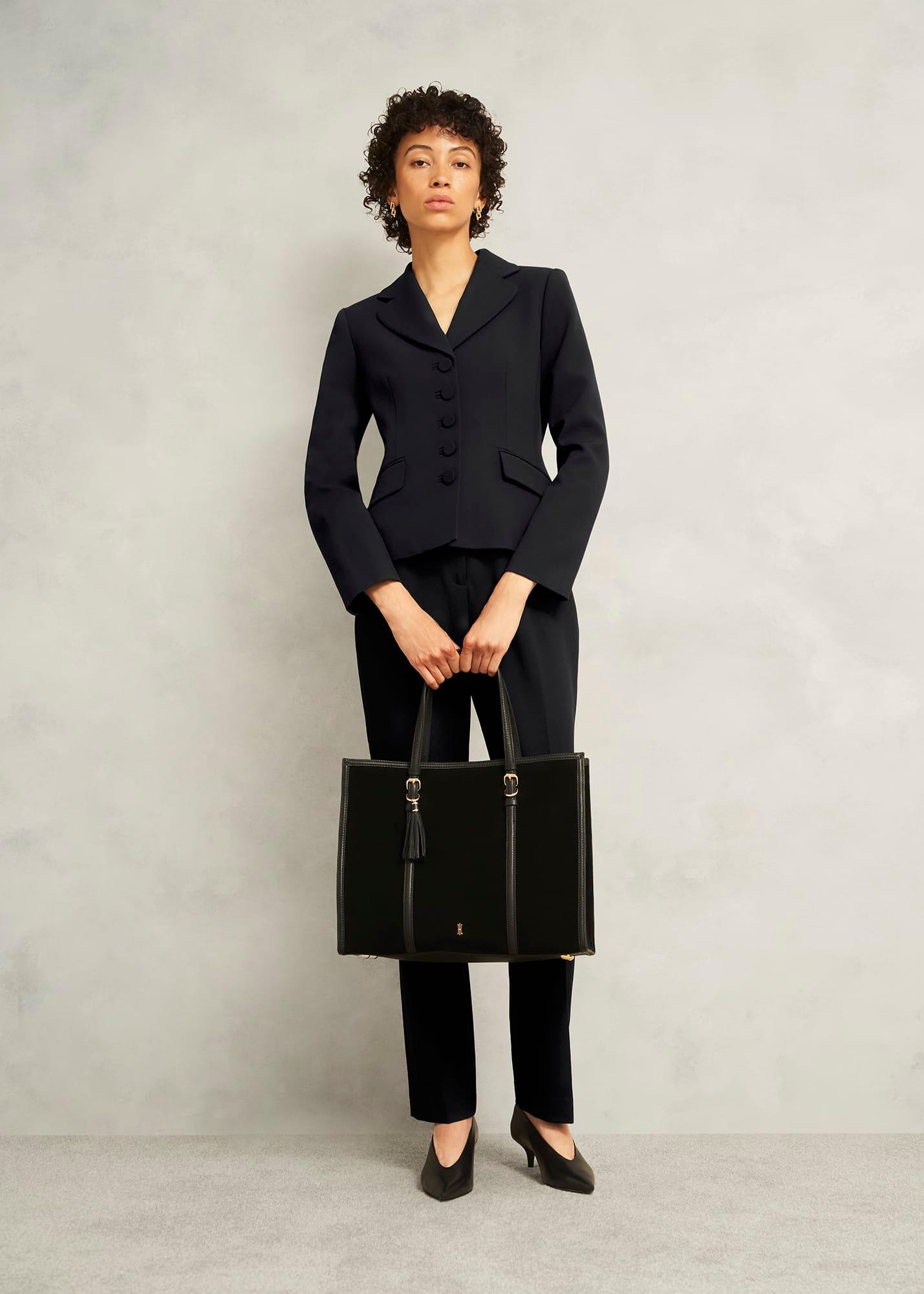 Belgrave Trousers, Black, hi-res