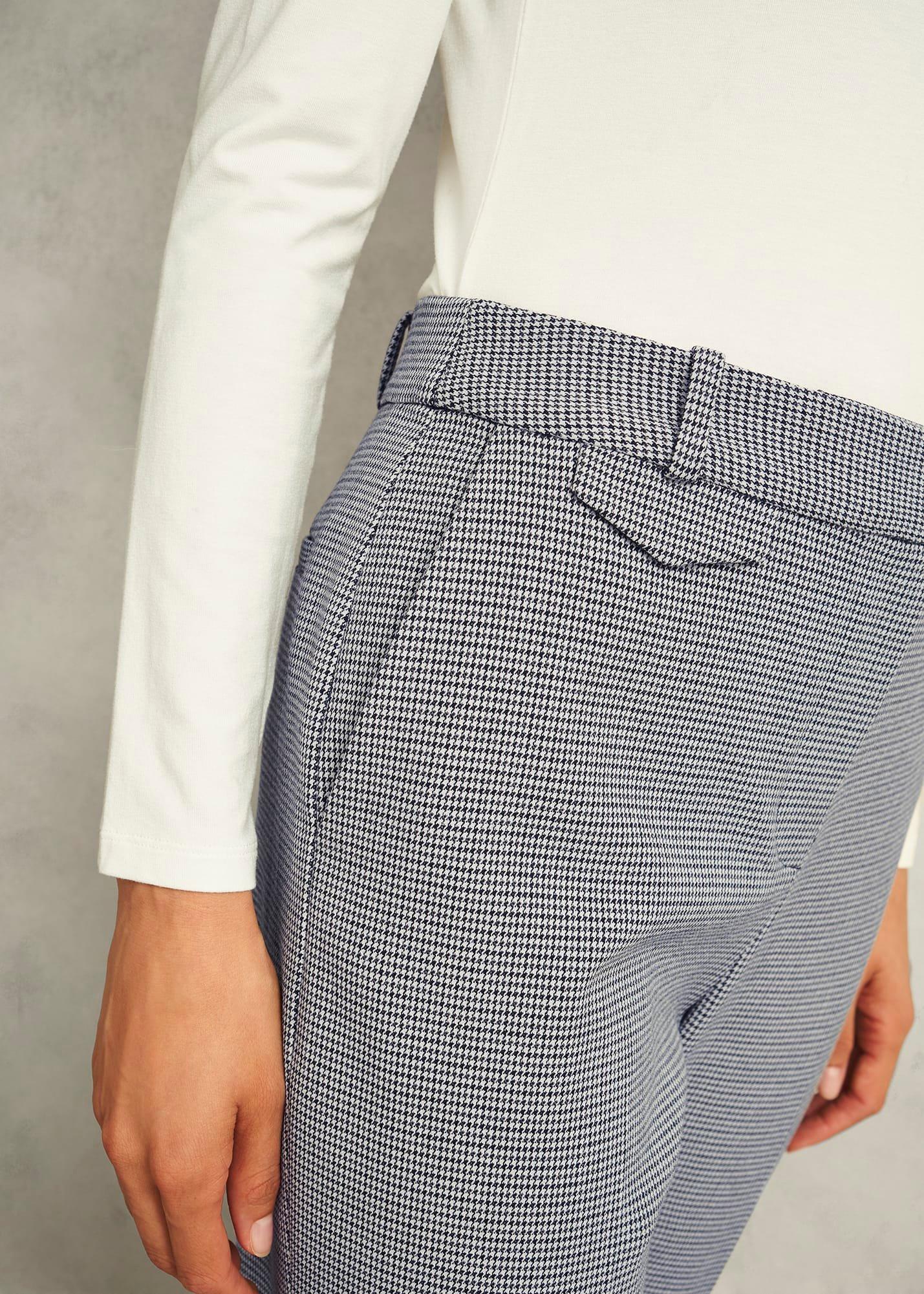 Moira Trousers, Black White, hi-res