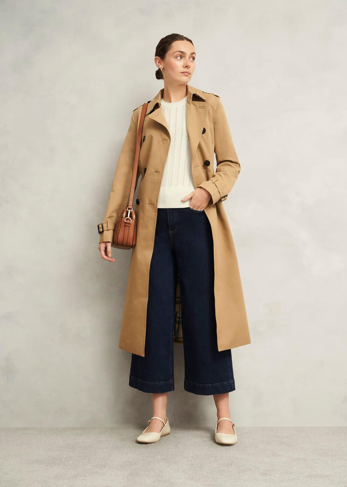 Calla Knitted Top, Warm Ivory, hi-res