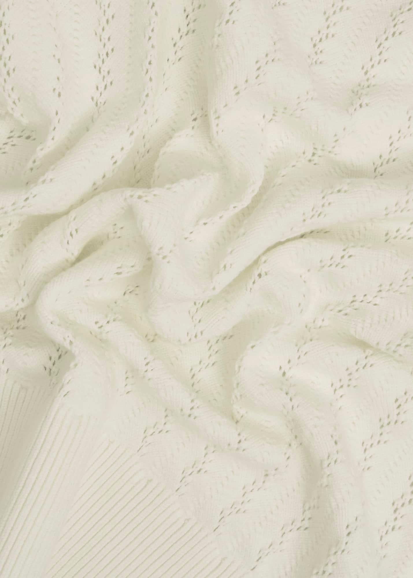 Calla Knitted Top, Warm Ivory, hi-res