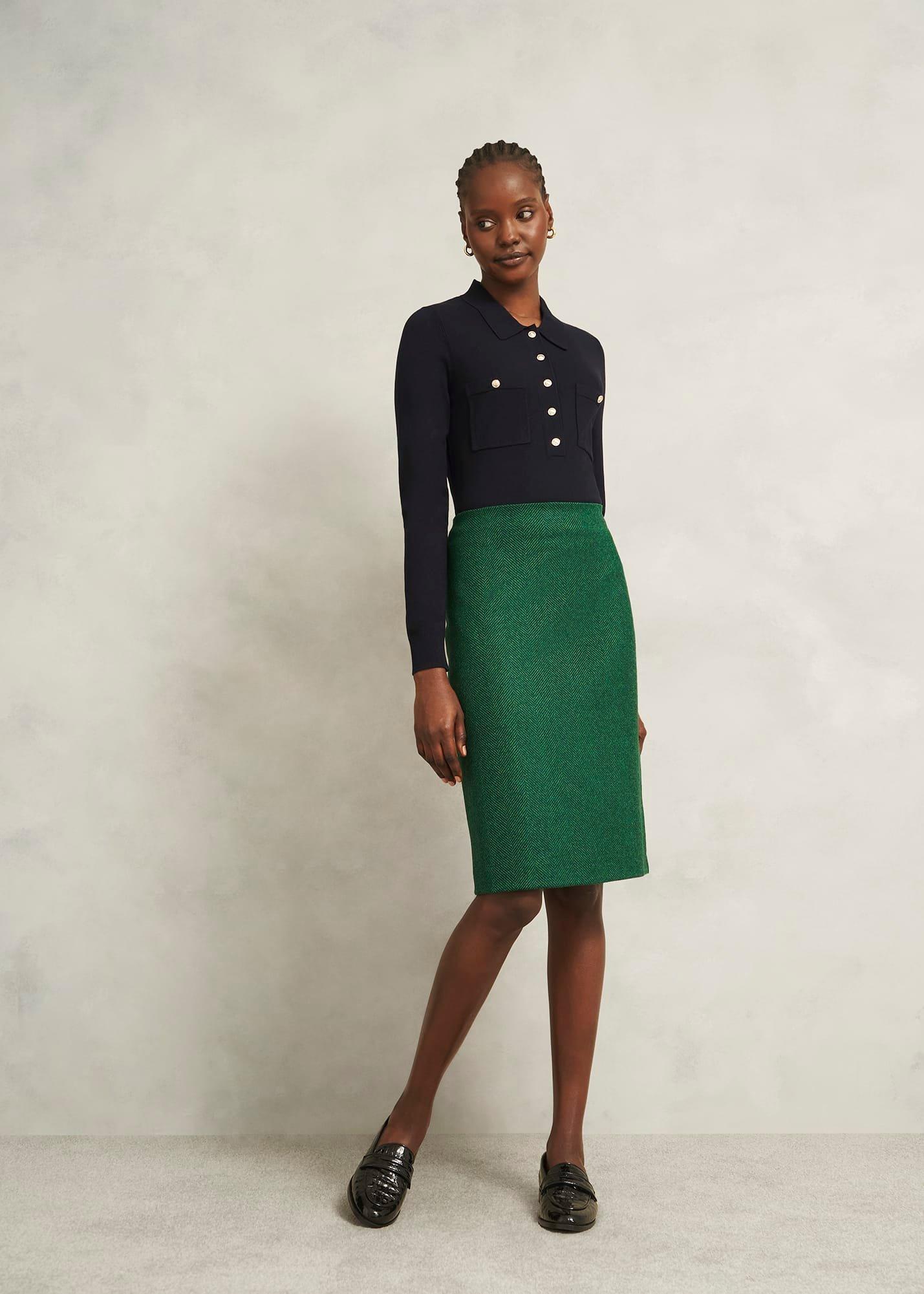 Jessica Knitted Shirt, Black, hi-res