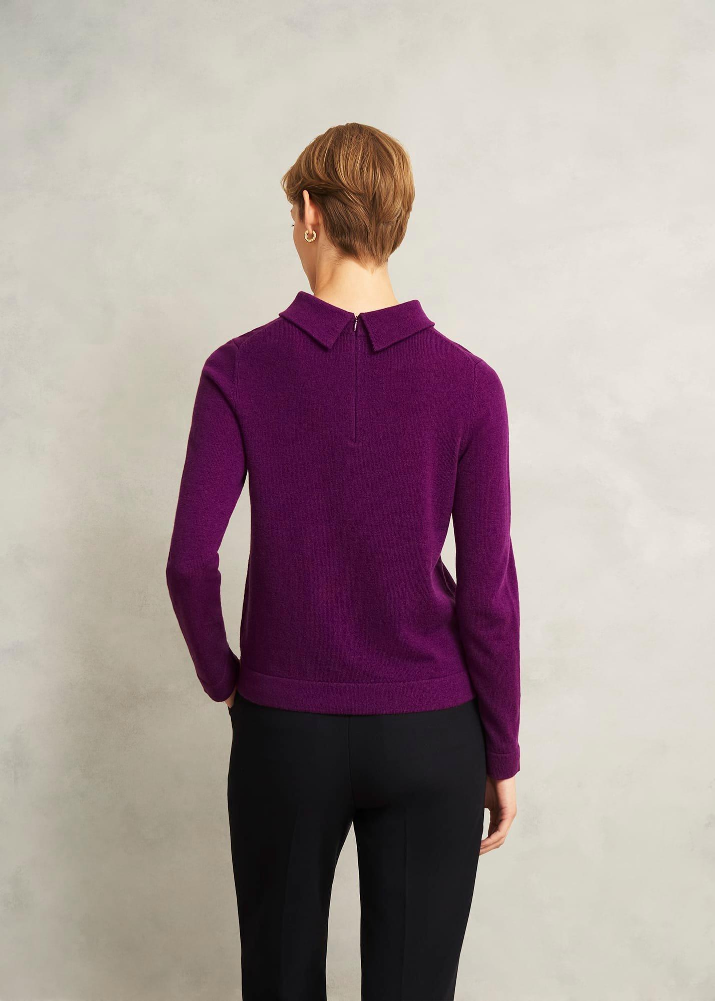 Tali Jumper, Vibrant Purple, hi-res