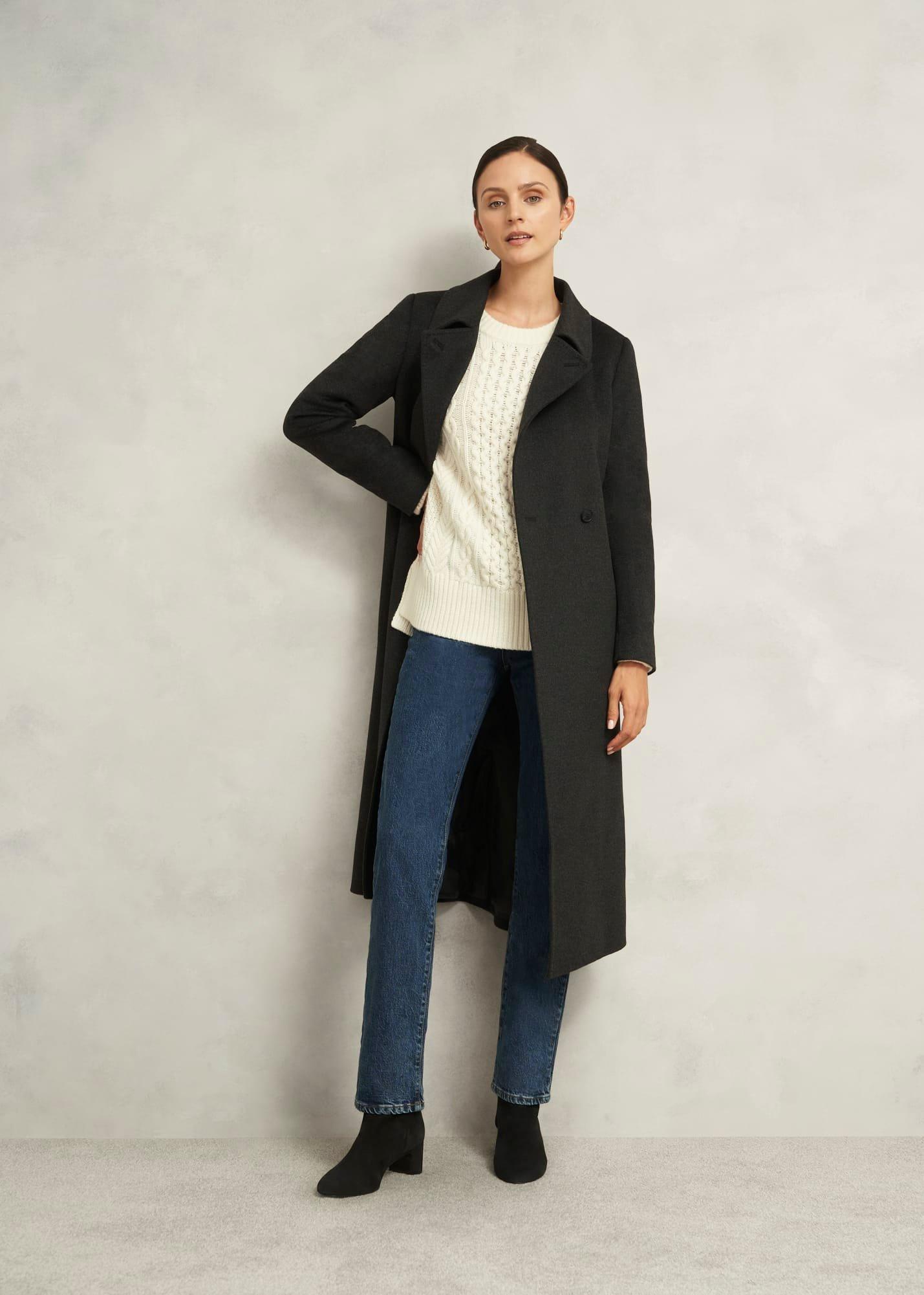 Nell Chunky Cable Jumper, Hobbs Ivory, hi-res