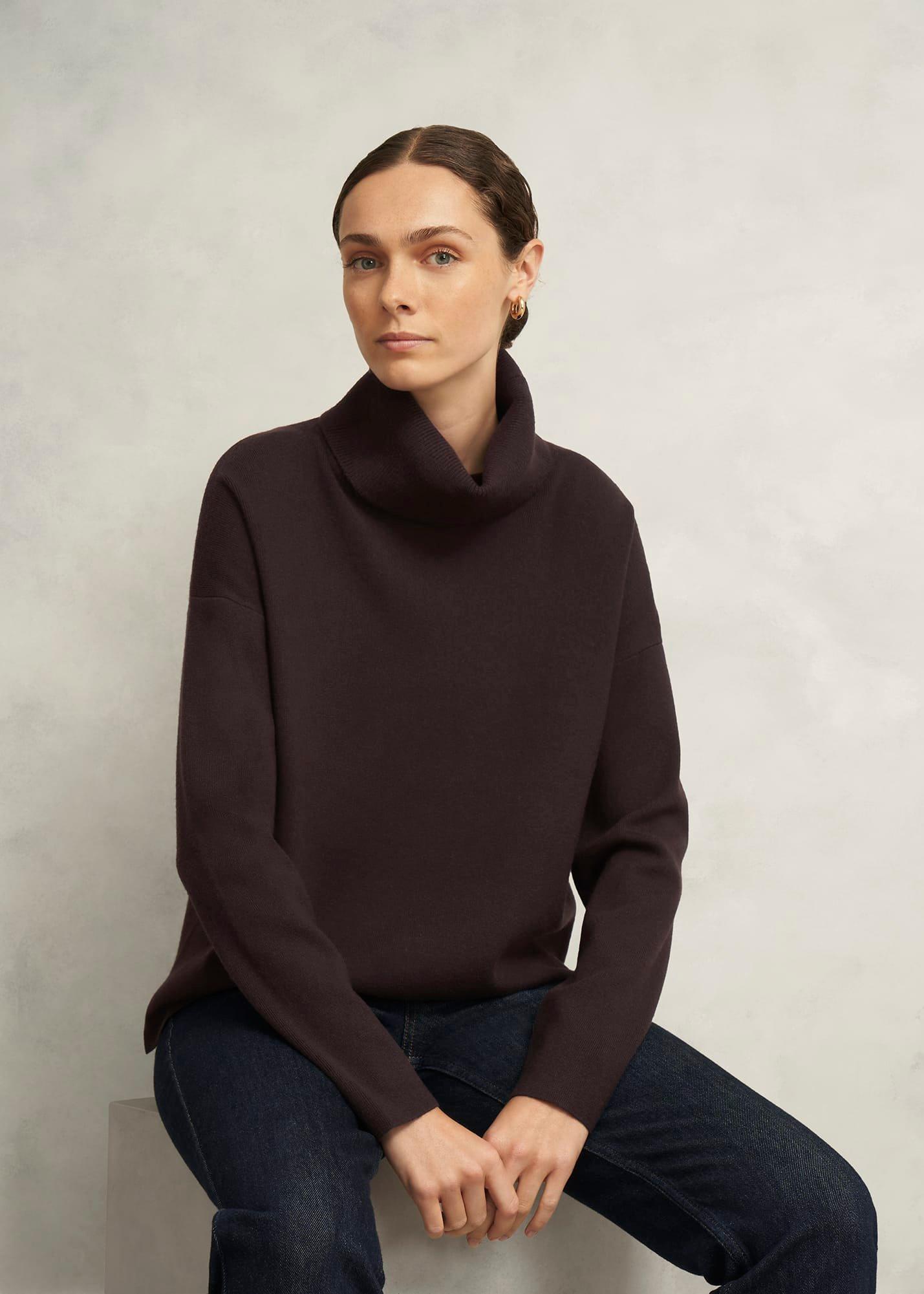 Yvette Roll Neck Knitted Jumper