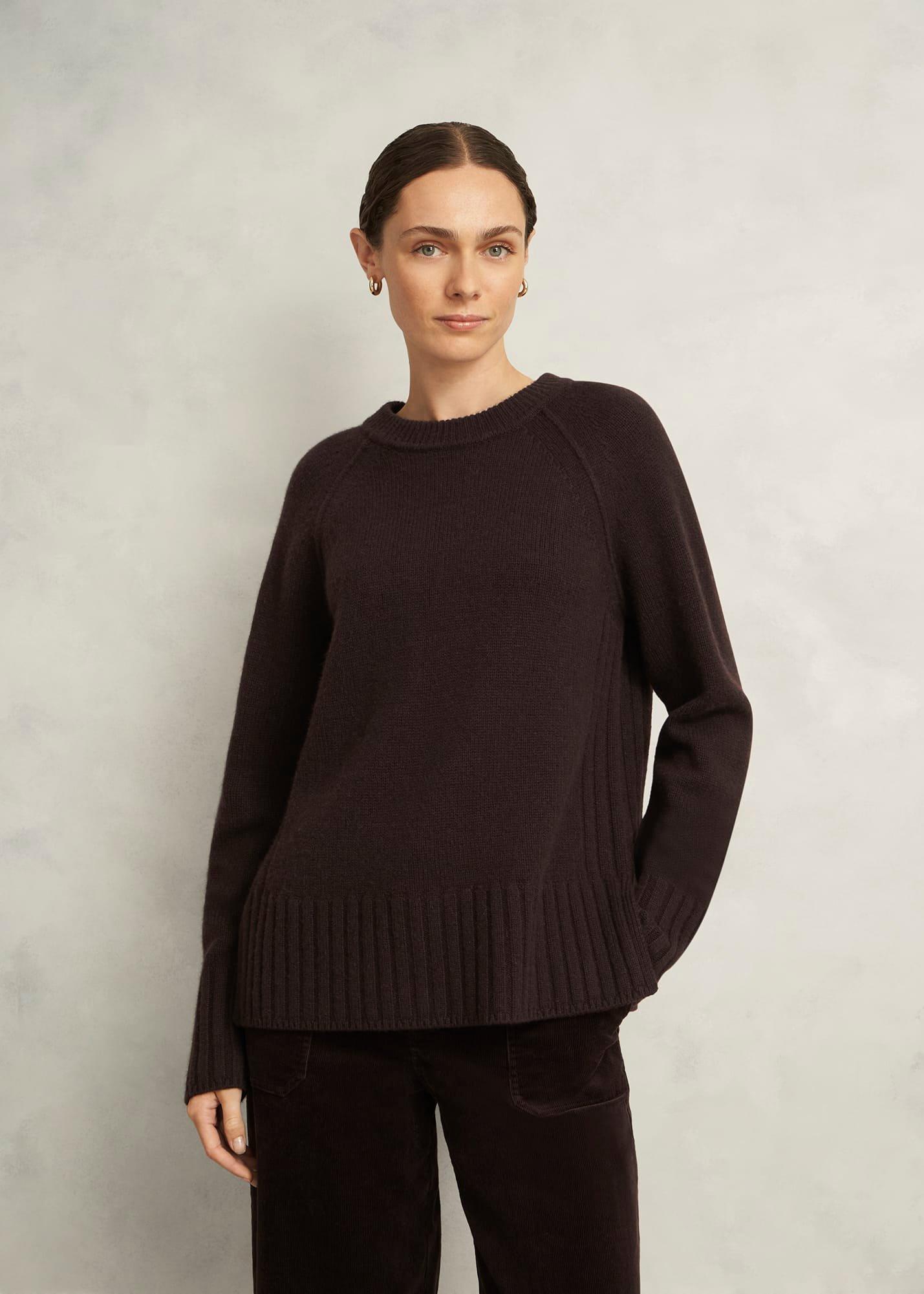 Mali Crew Neck Wool Jumper With Cashmere