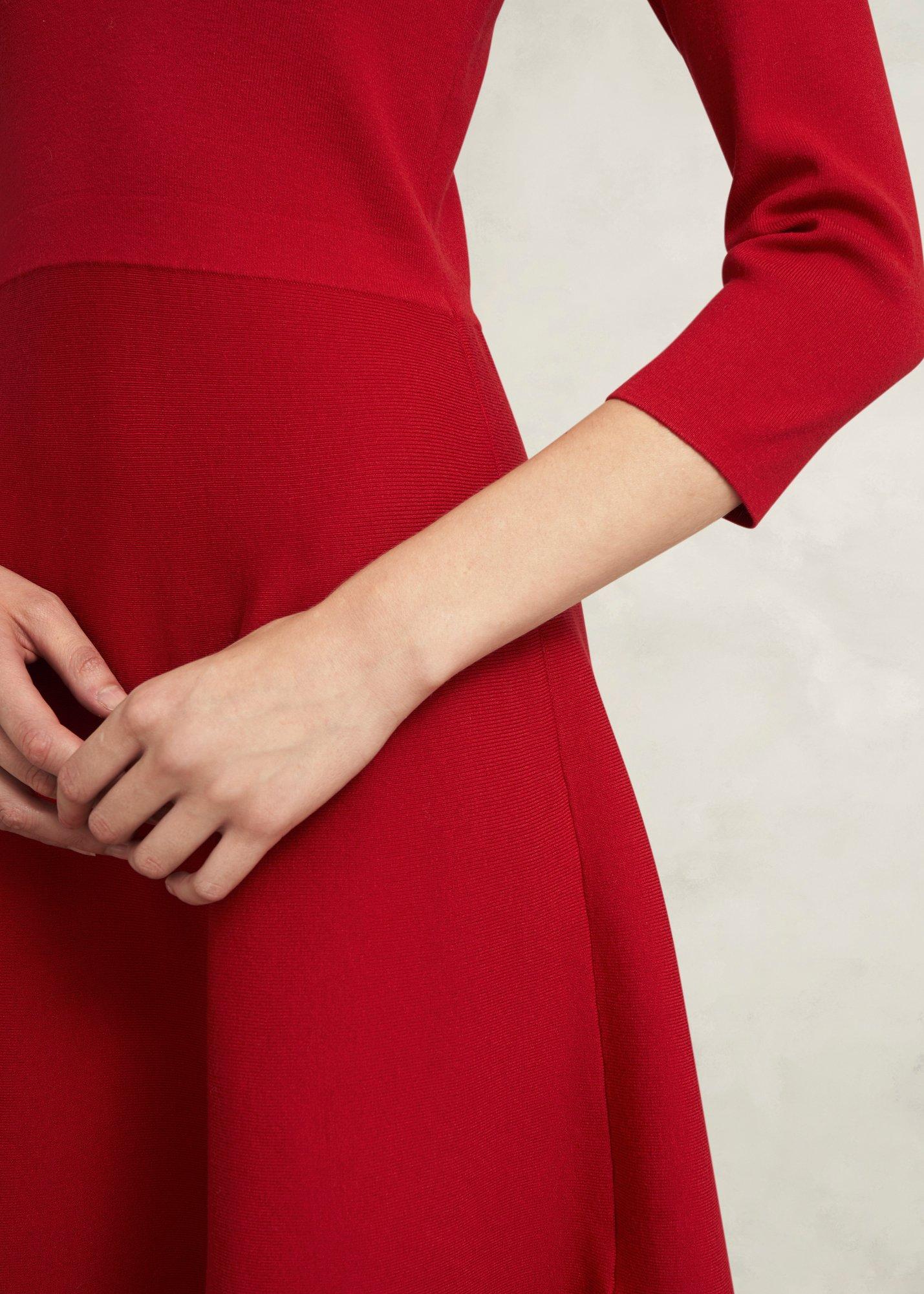 Petite Scarlett Dress, Pomegranate Red, hi-res