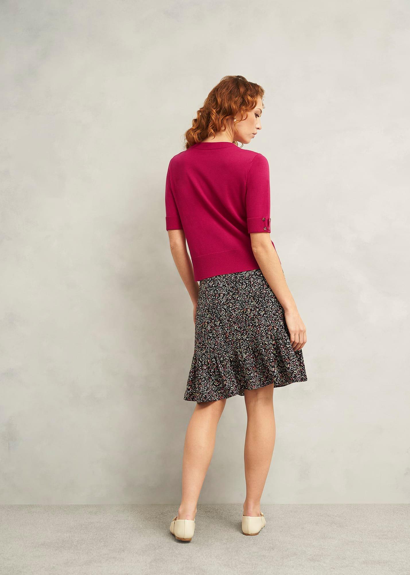 Leanne Knitted Top With Wool, Zinnia Pink, hi-res