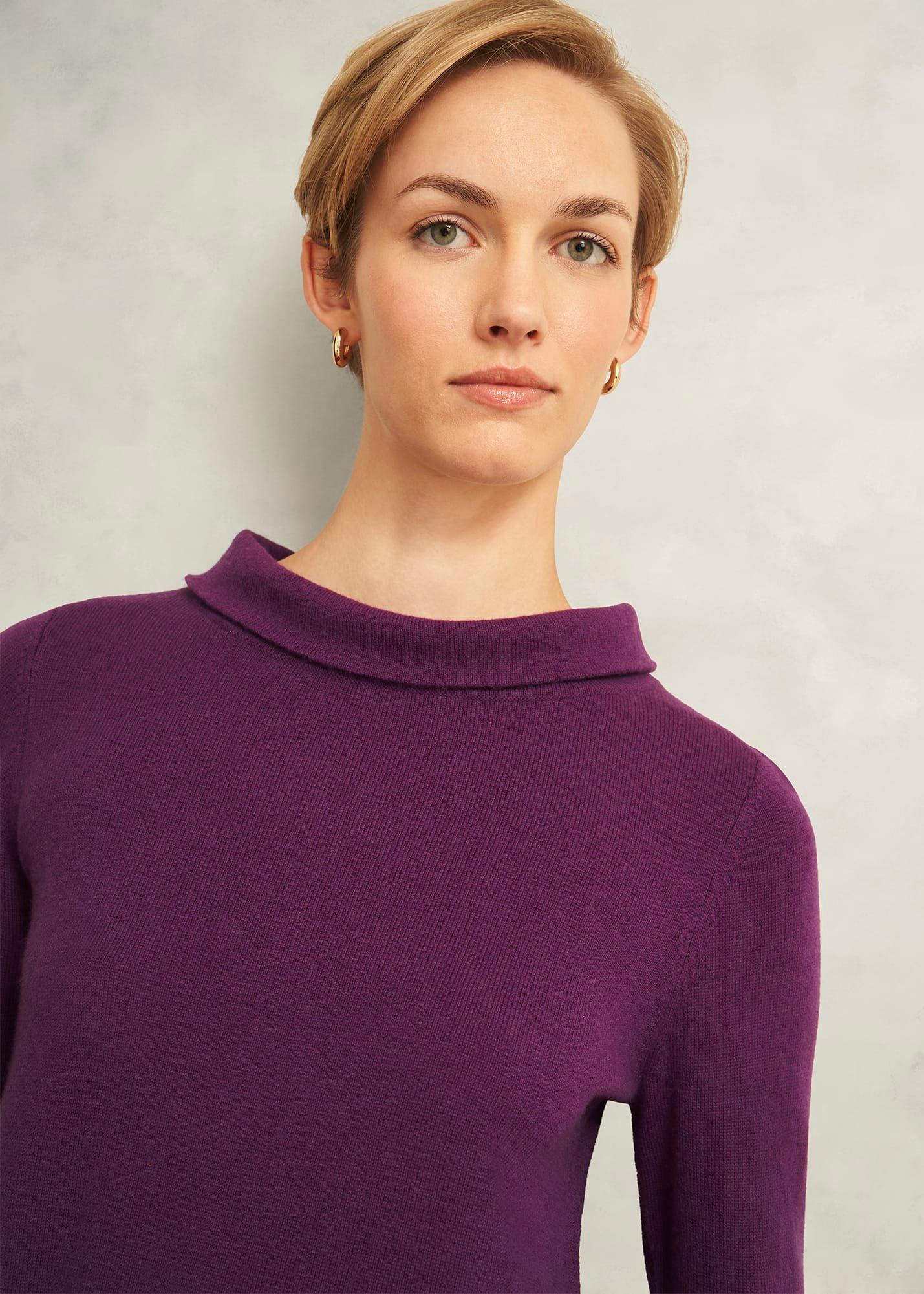 Audrey Jumper, Vibrant Purple, hi-res