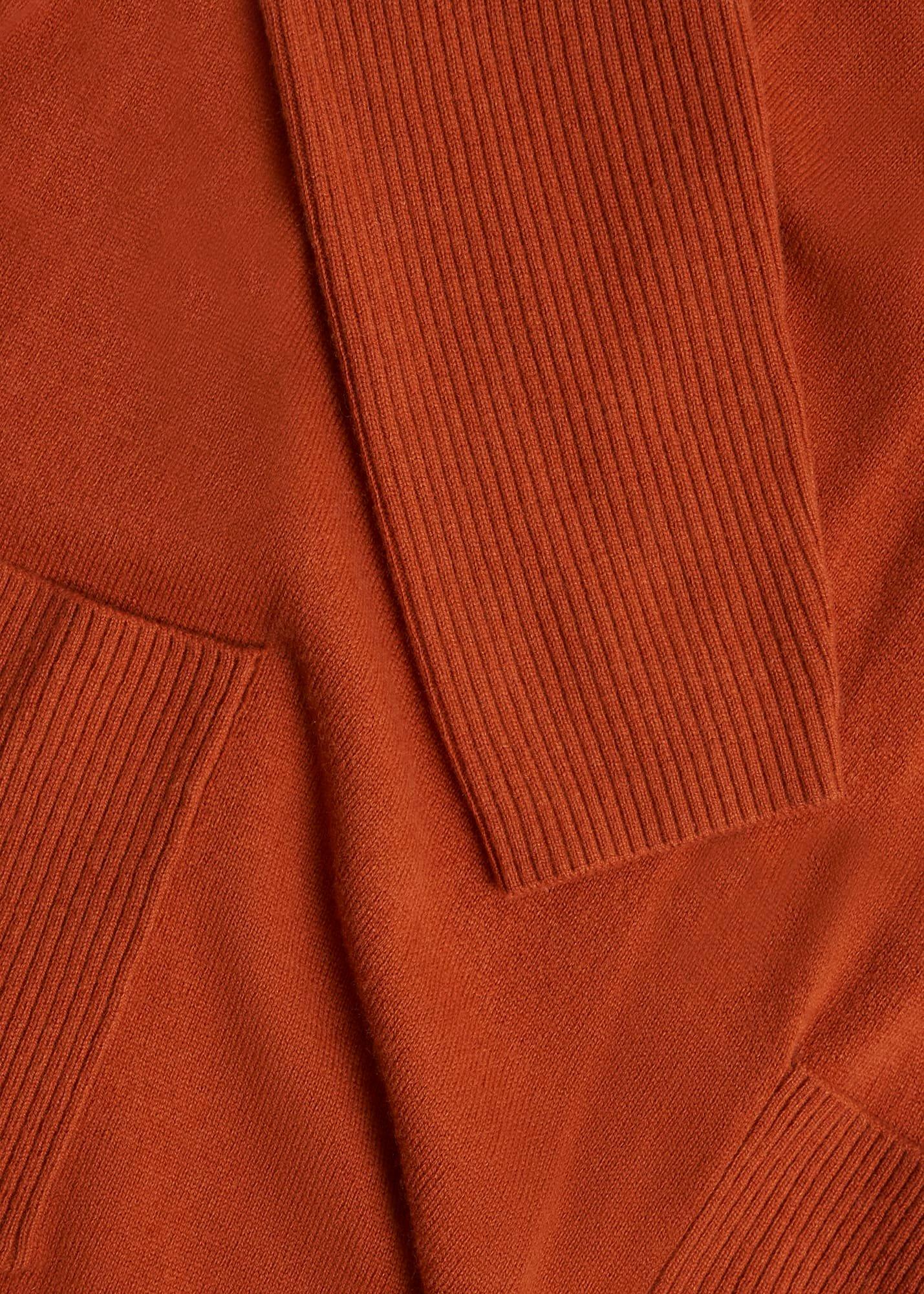 Devora Knitted Dress, Sienna Orange, hi-res