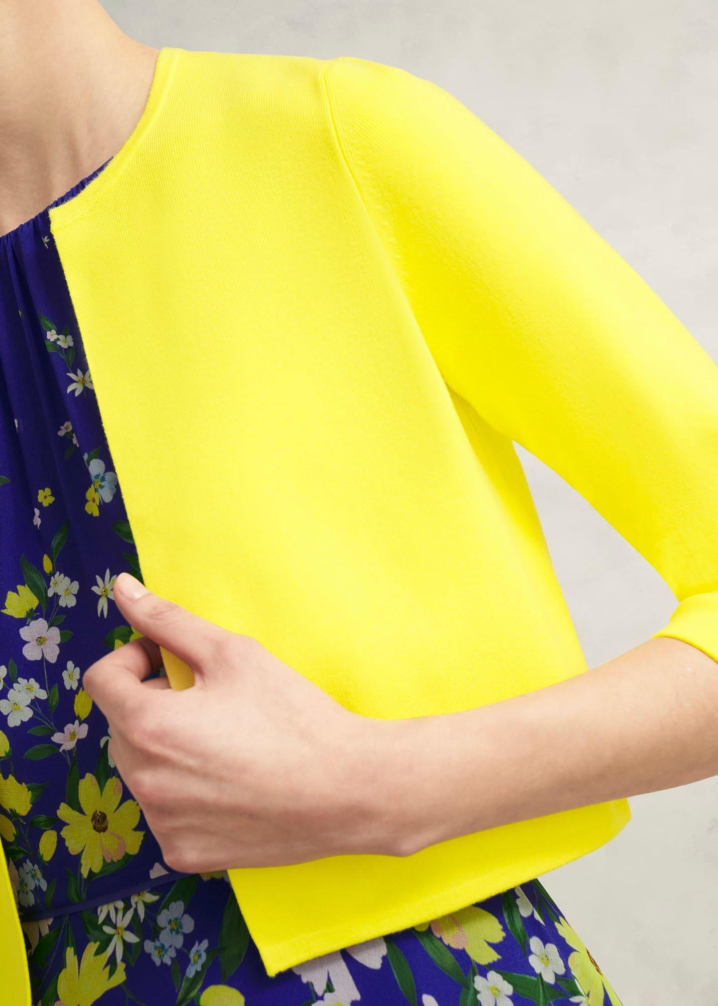 Ella Cardigan, Verbena Yellow, hi-res