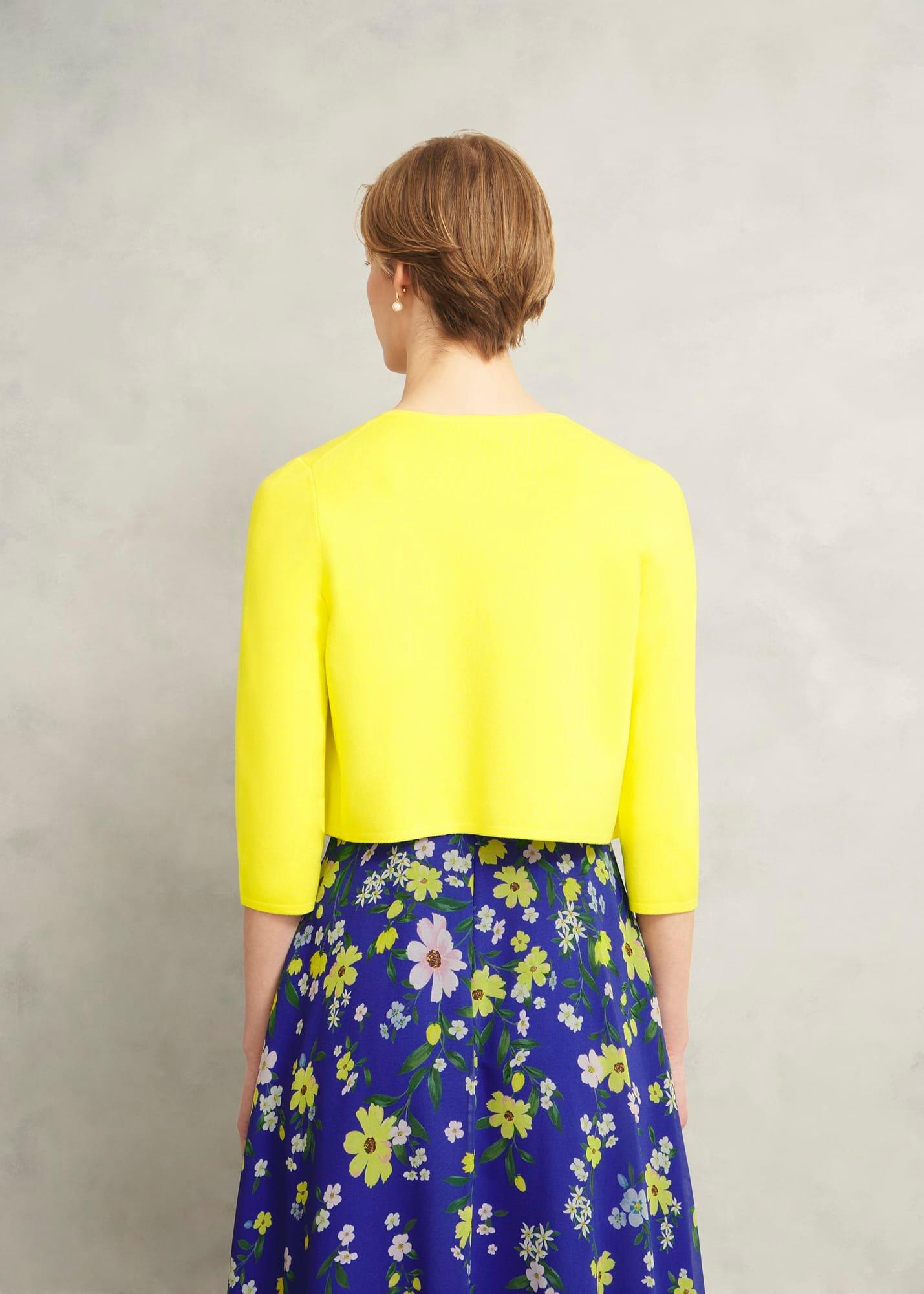 Ella Cardigan, Verbena Yellow, hi-res