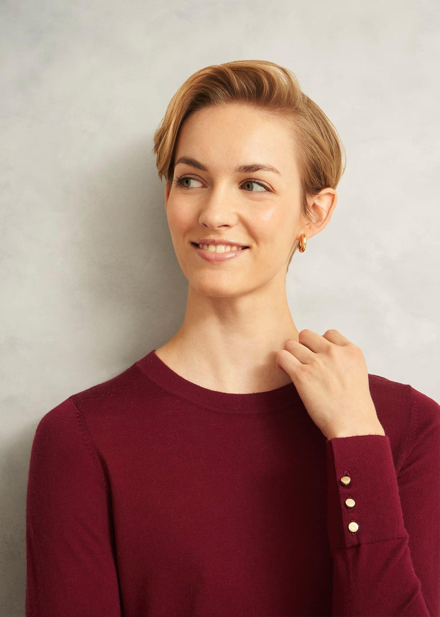 Penny Merino Sweater, Beryl Red, hi-res