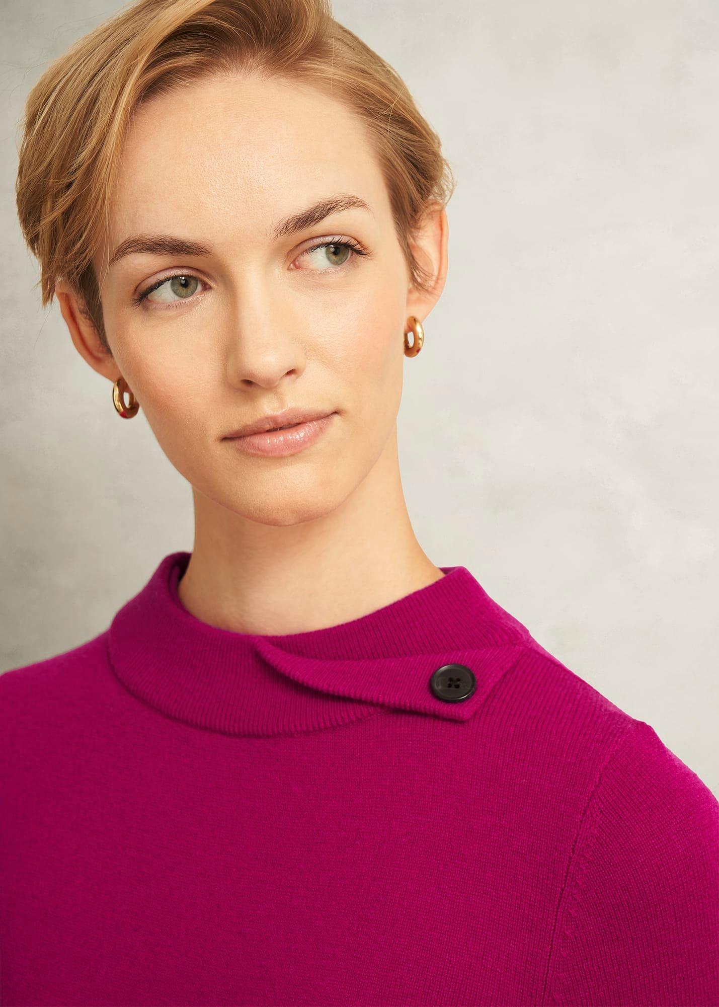 Talia Jumper, Magenta Pink, hi-res