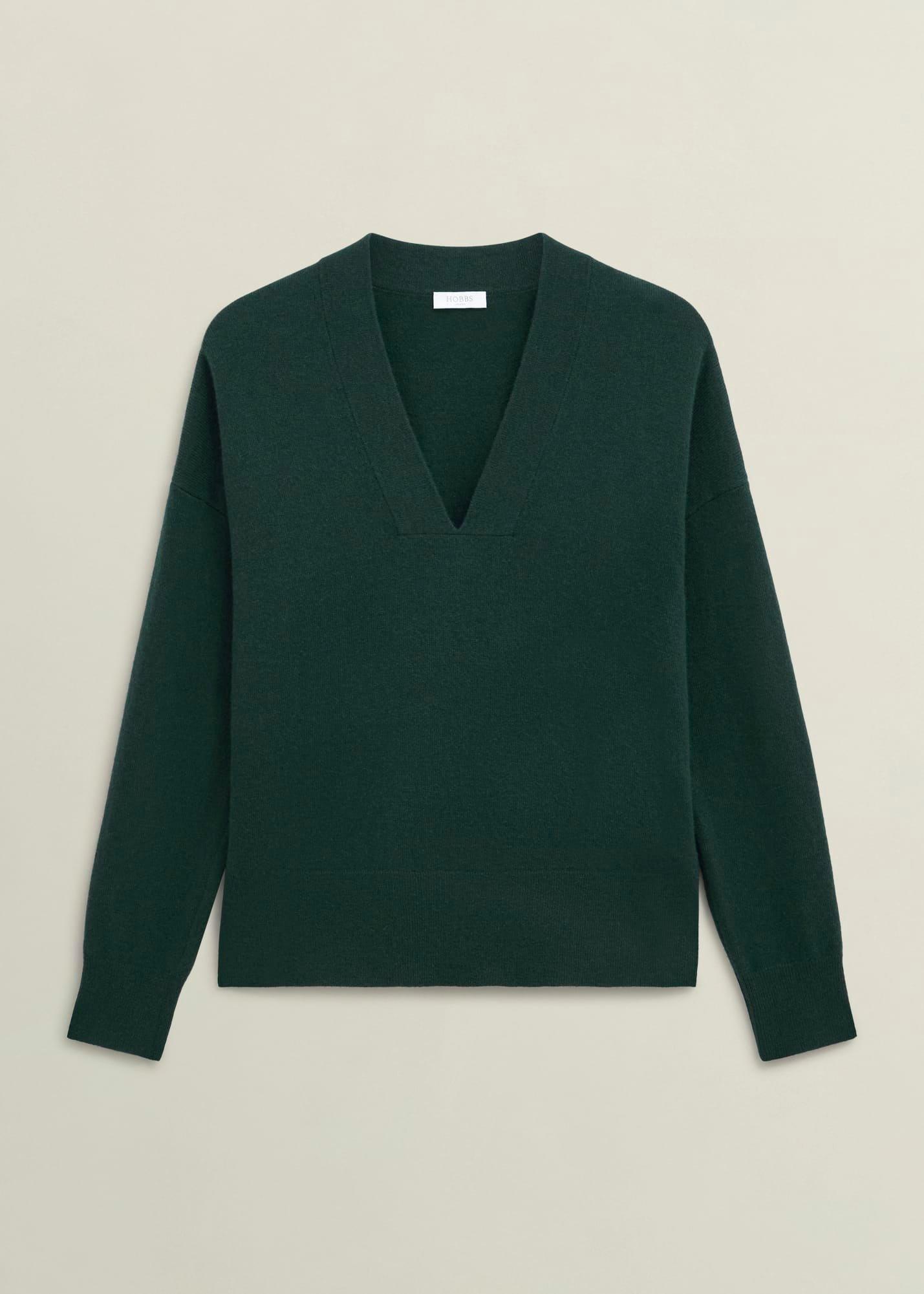 Lettie Wool Blend V Neck Jumper