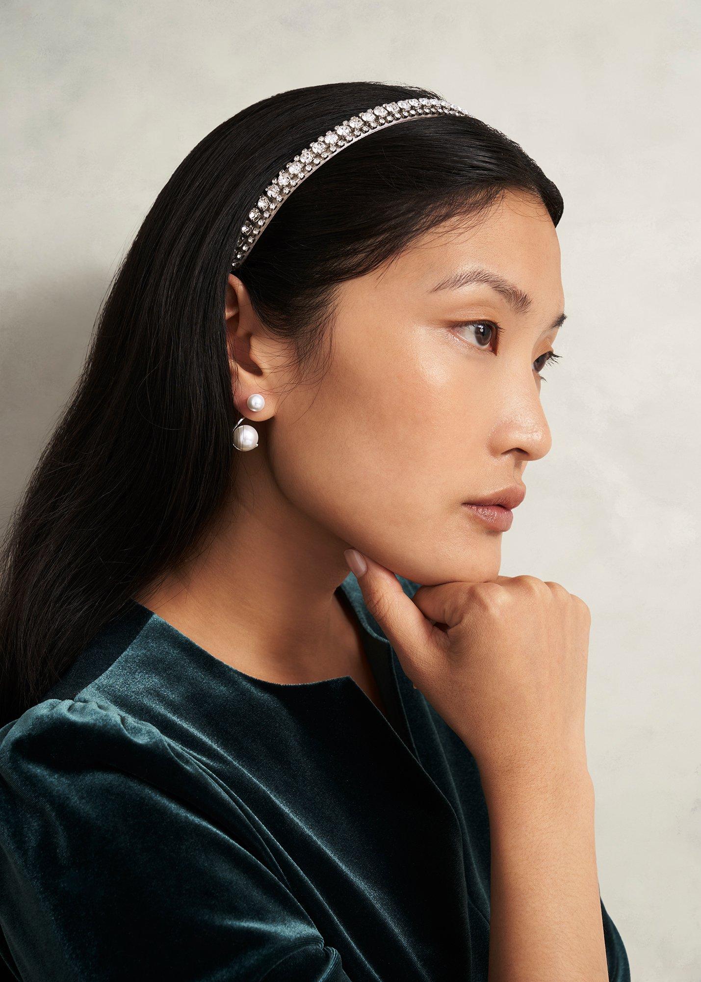 Catalina Headband, Champagne, hi-res