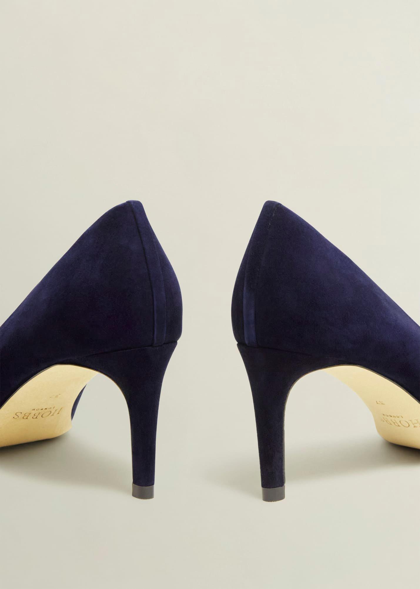 Leila Suede Courts, Midnight Navy, hi-res