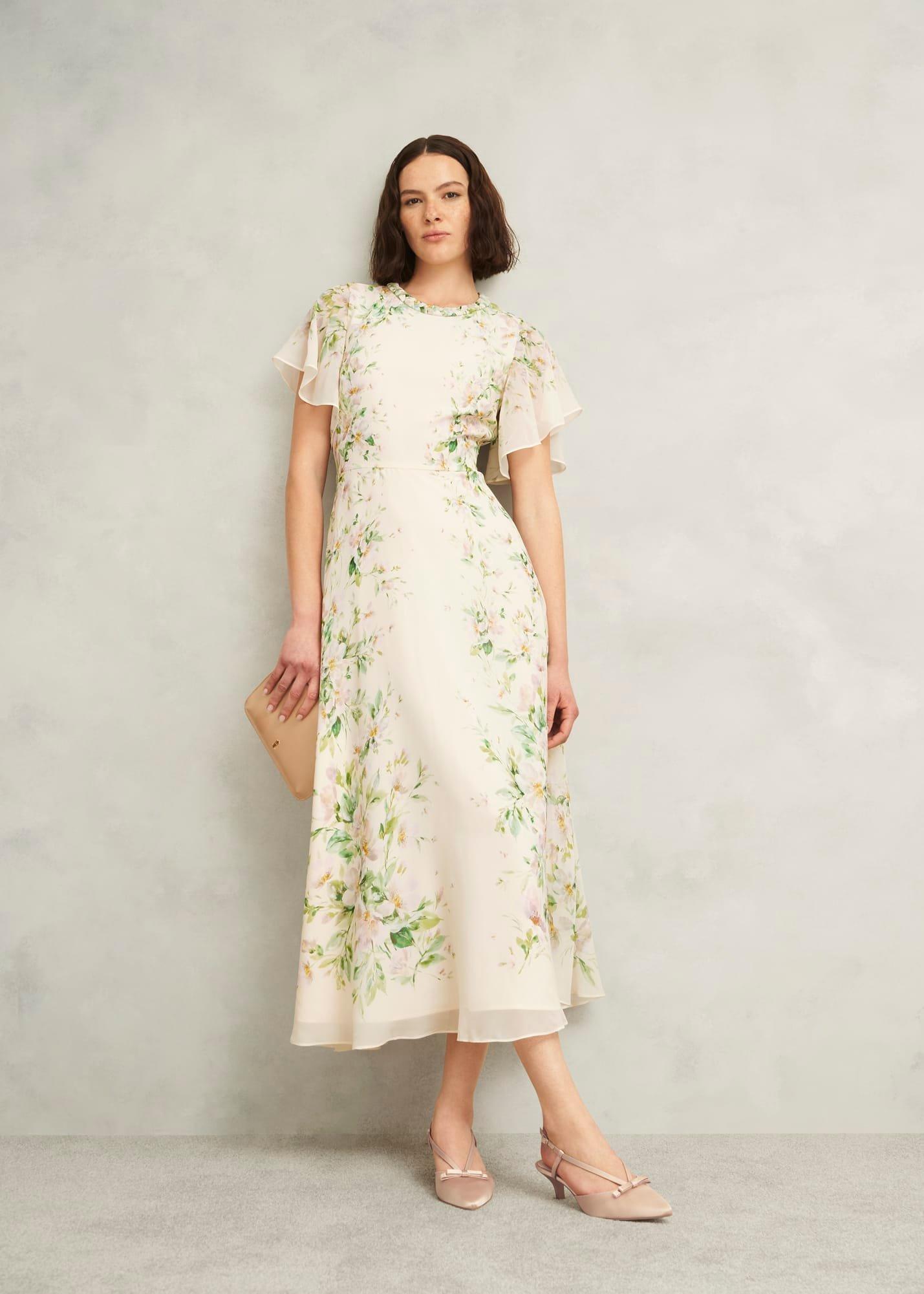 Macie Satin Bow Slingbacks, Warm Taupe, hi-res