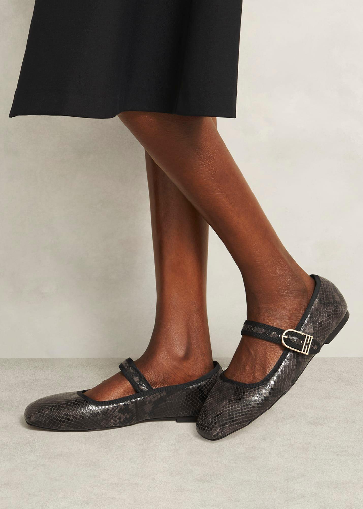 Clara Snake Mary Janes, Snake Print, hi-res