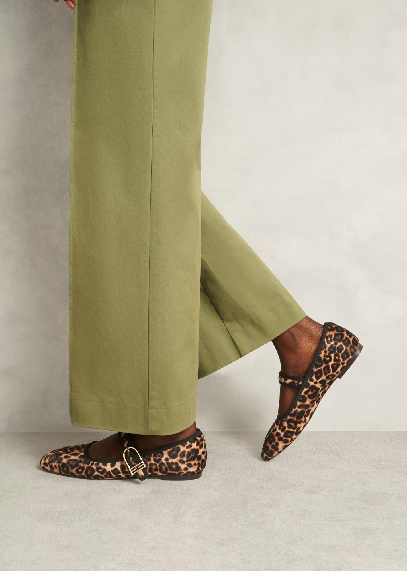 Clara Leopard Mary Janes, Leopard Print, hi-res