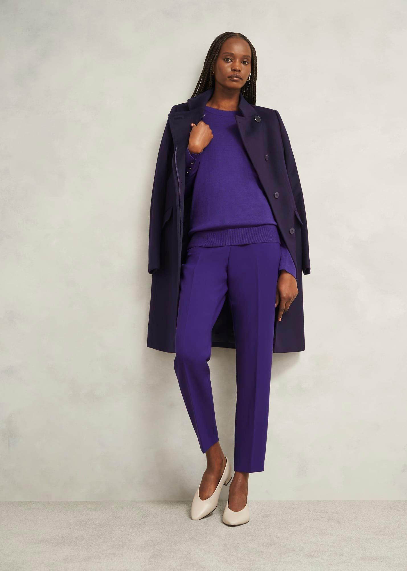 Asher Leather Ballerinas, Light Beige, hi-res