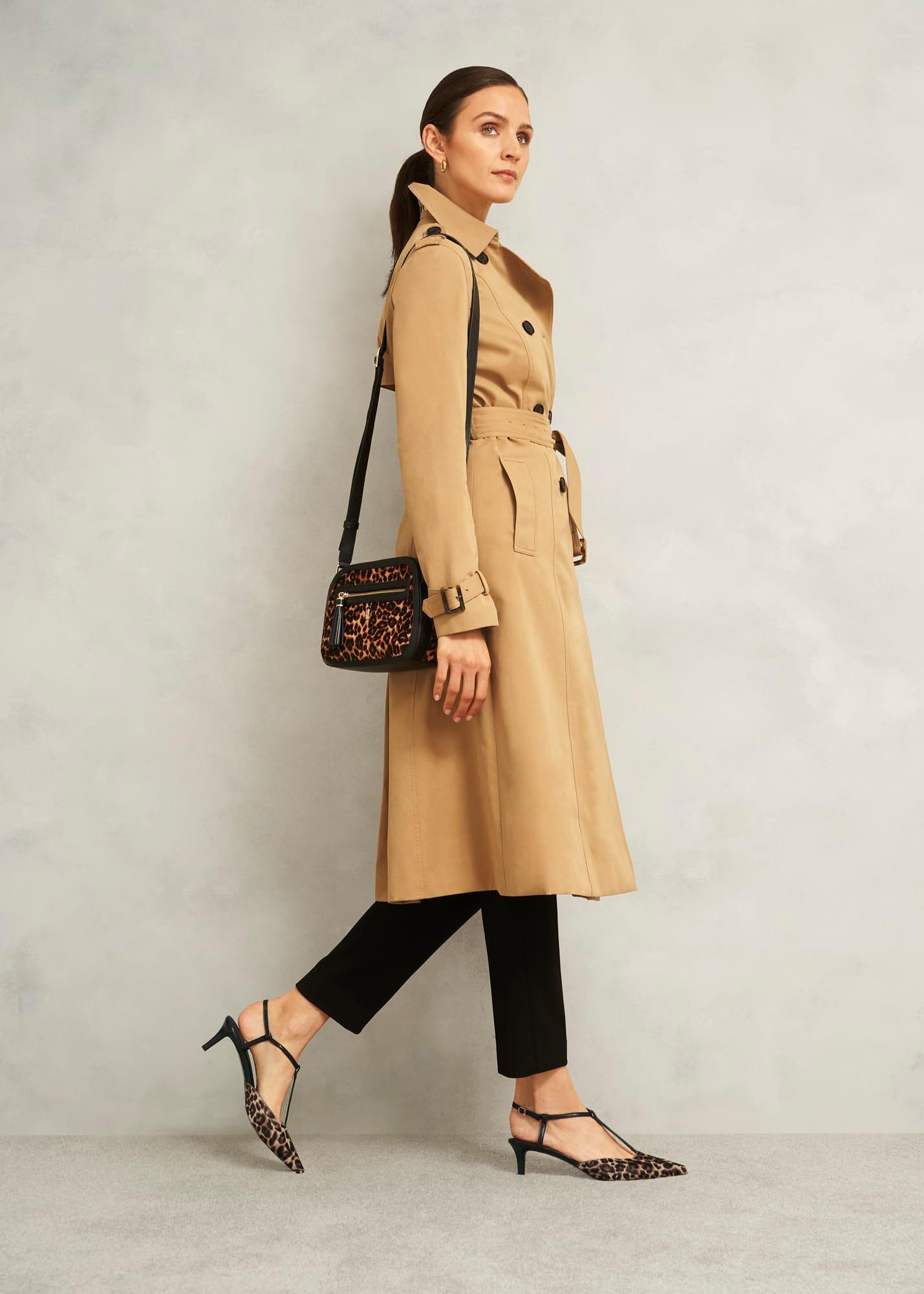 Maddison Leopard T Bar Courts, Leopard Black, hi-res