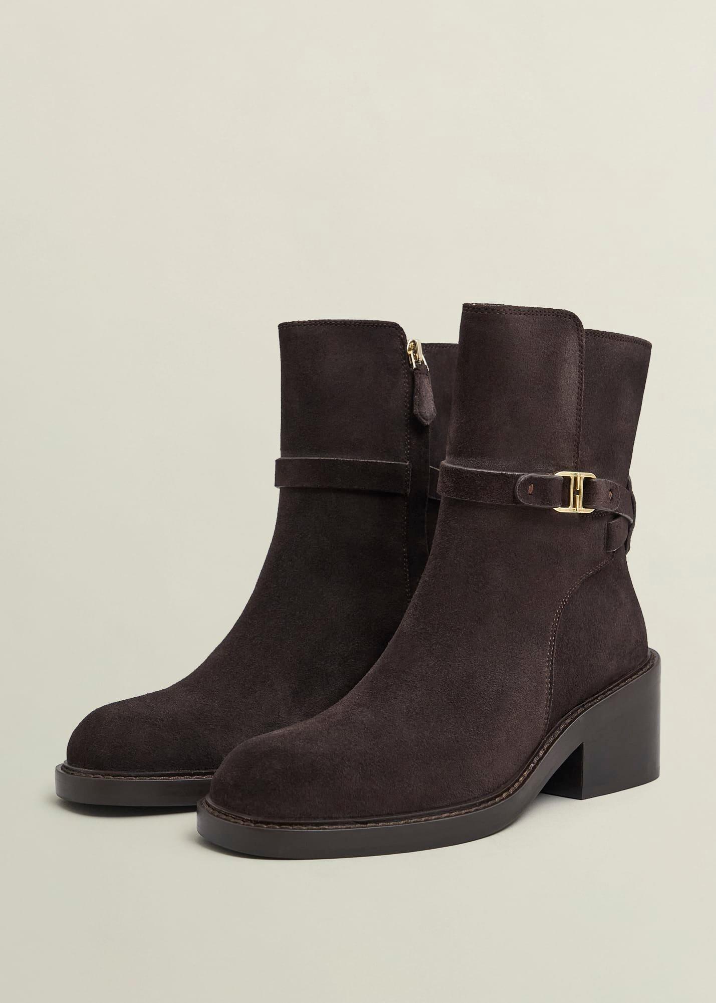Sydney Ankle Boots, Chocolate Brown, hi-res