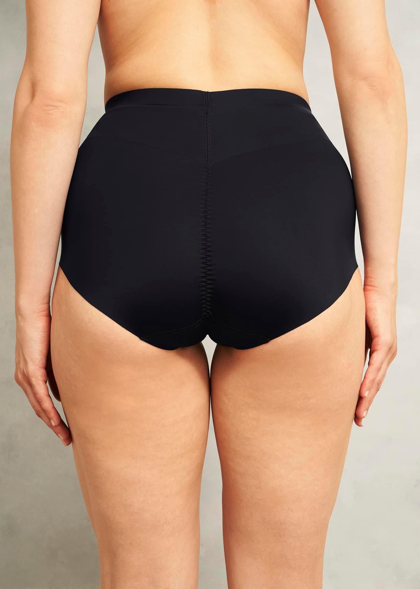 Moderate Control Shaping Brief, Black, hi-res