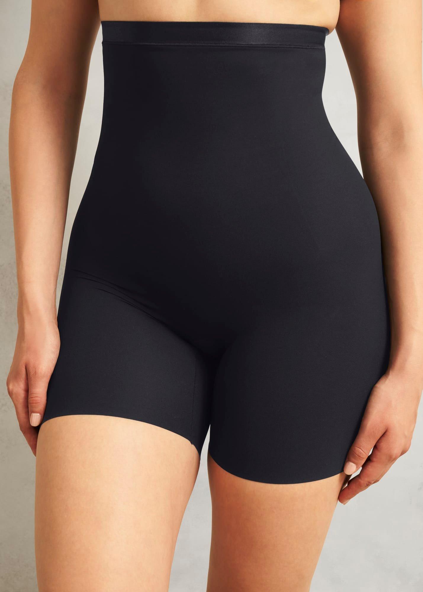 Firm Control Hourglass High Waist Thigh Shaper, Black, hi-res