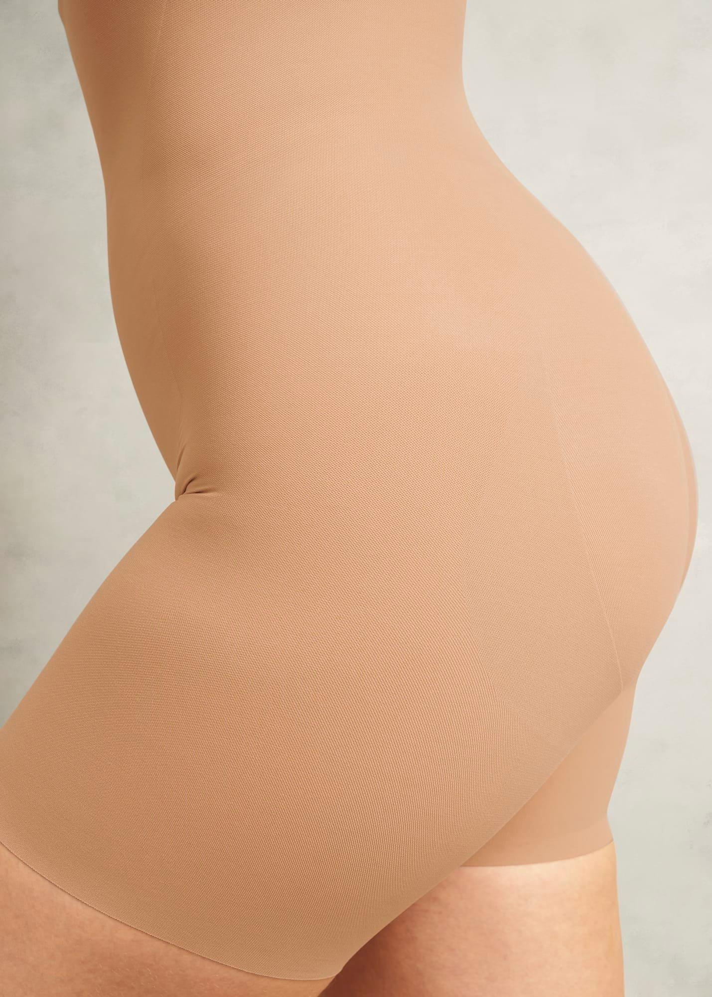 Firm Control Hourglass High Waist Thigh Shaper, Praline, hi-res