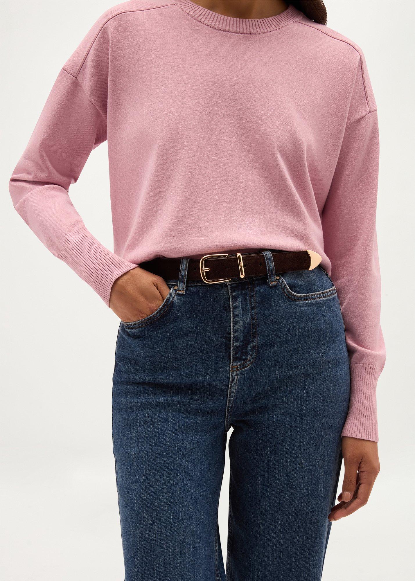 Nima Suede Belt, Alder Brown, hi-res