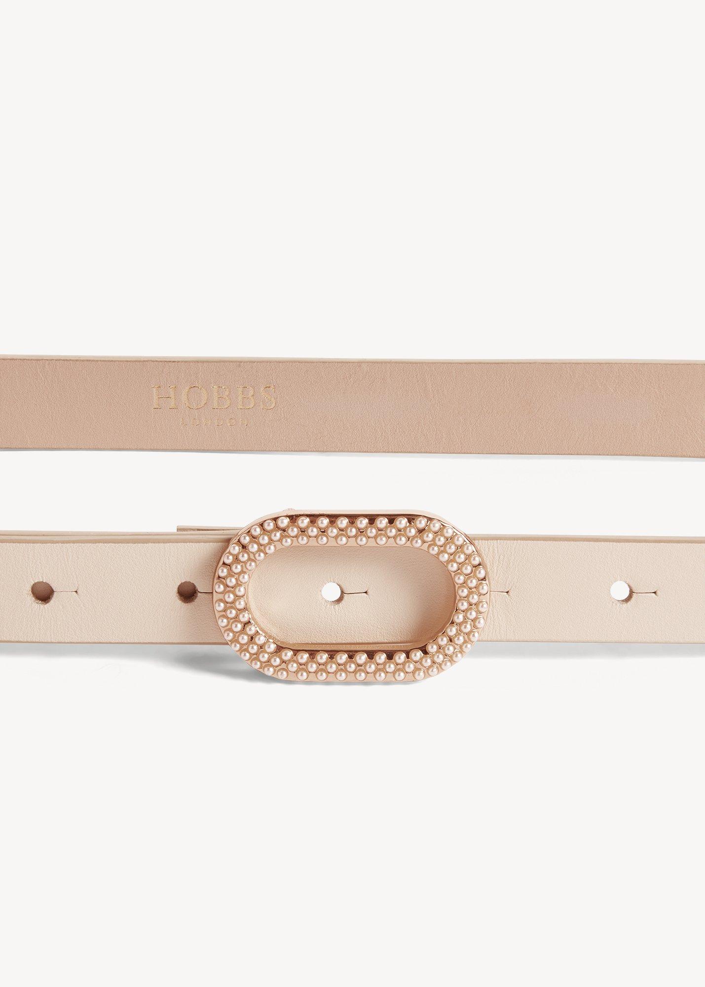 Diane Pearl Belt, Warm Ivory, hi-res