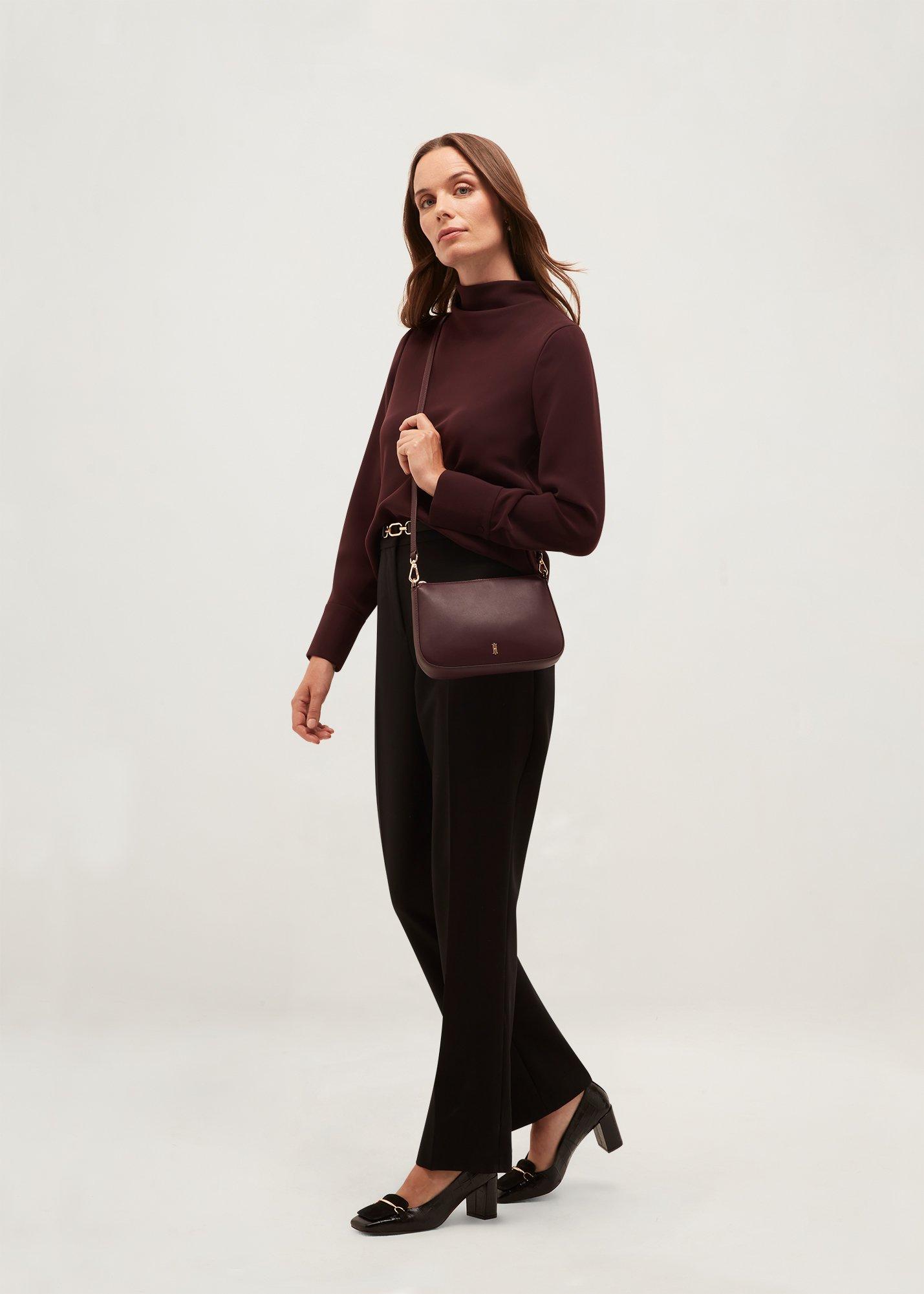 Briella Leather Crossbody Bag, Fig Purple, hi-res