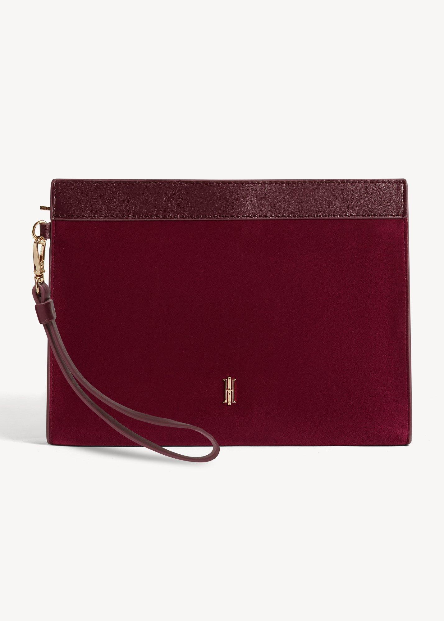 Catherine Suede Wristlet