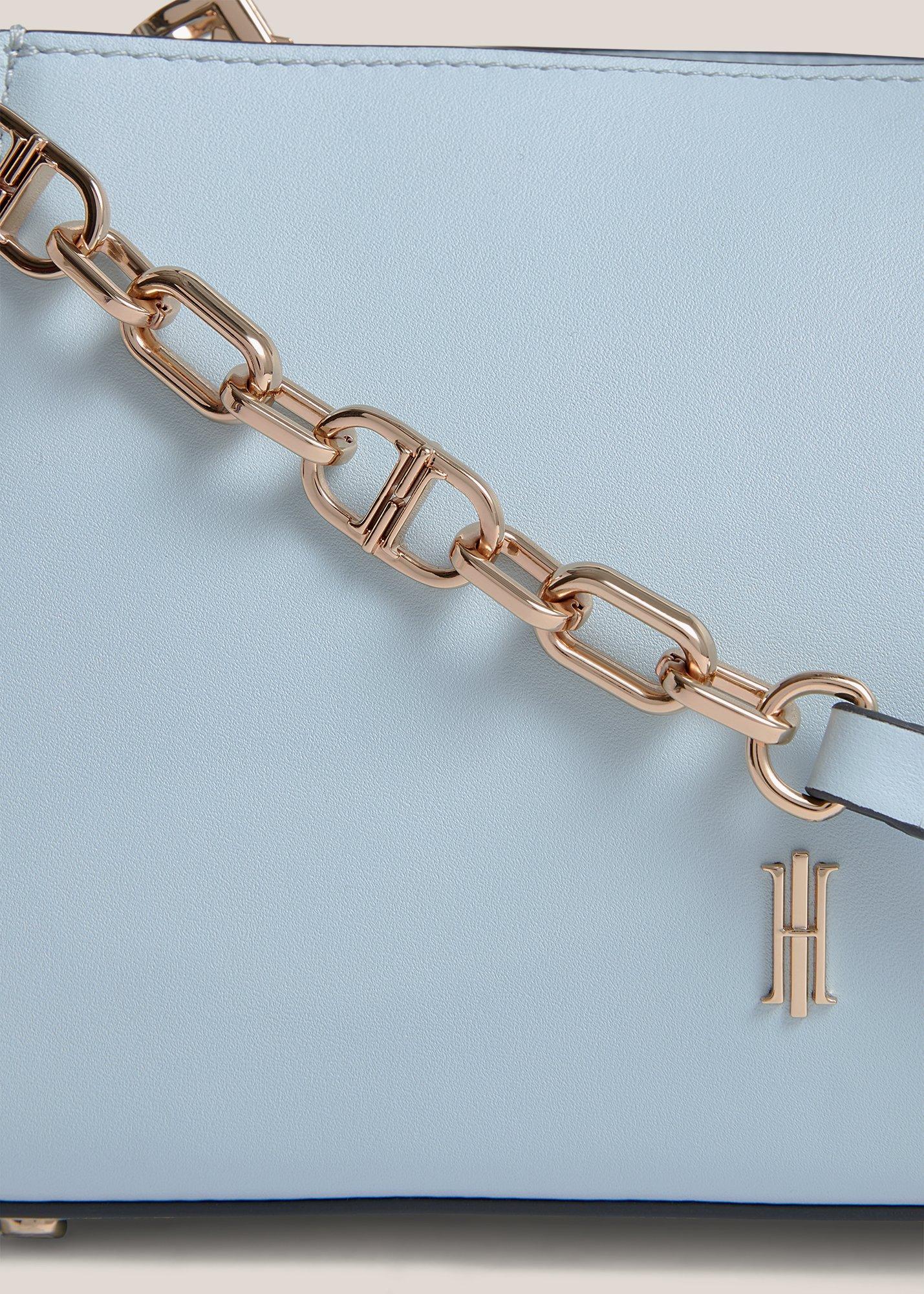 Ophelia Leather Crossbody Bag, Pale Blue, hi-res