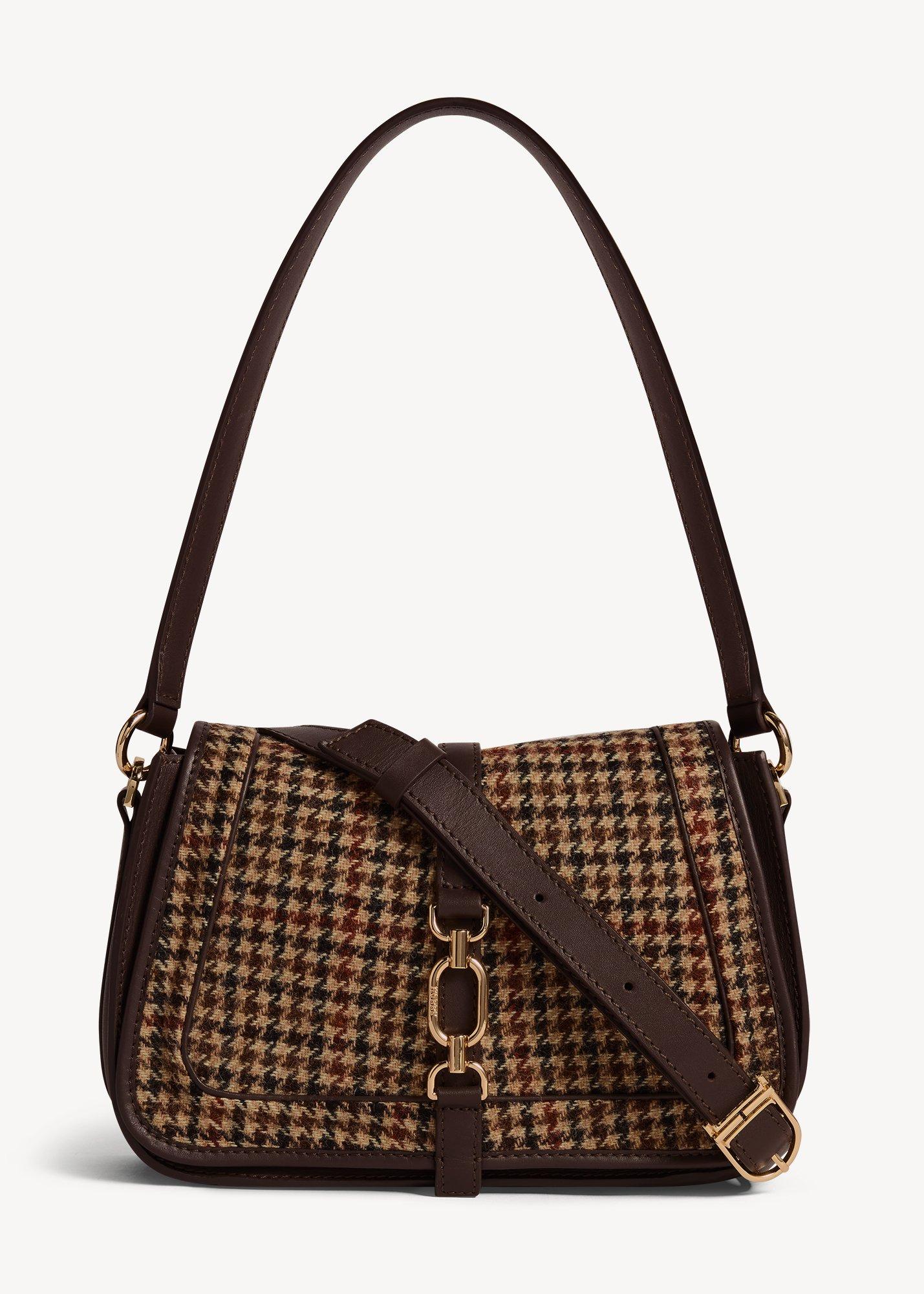 Wren Wool and Leather Crossbody Bag
