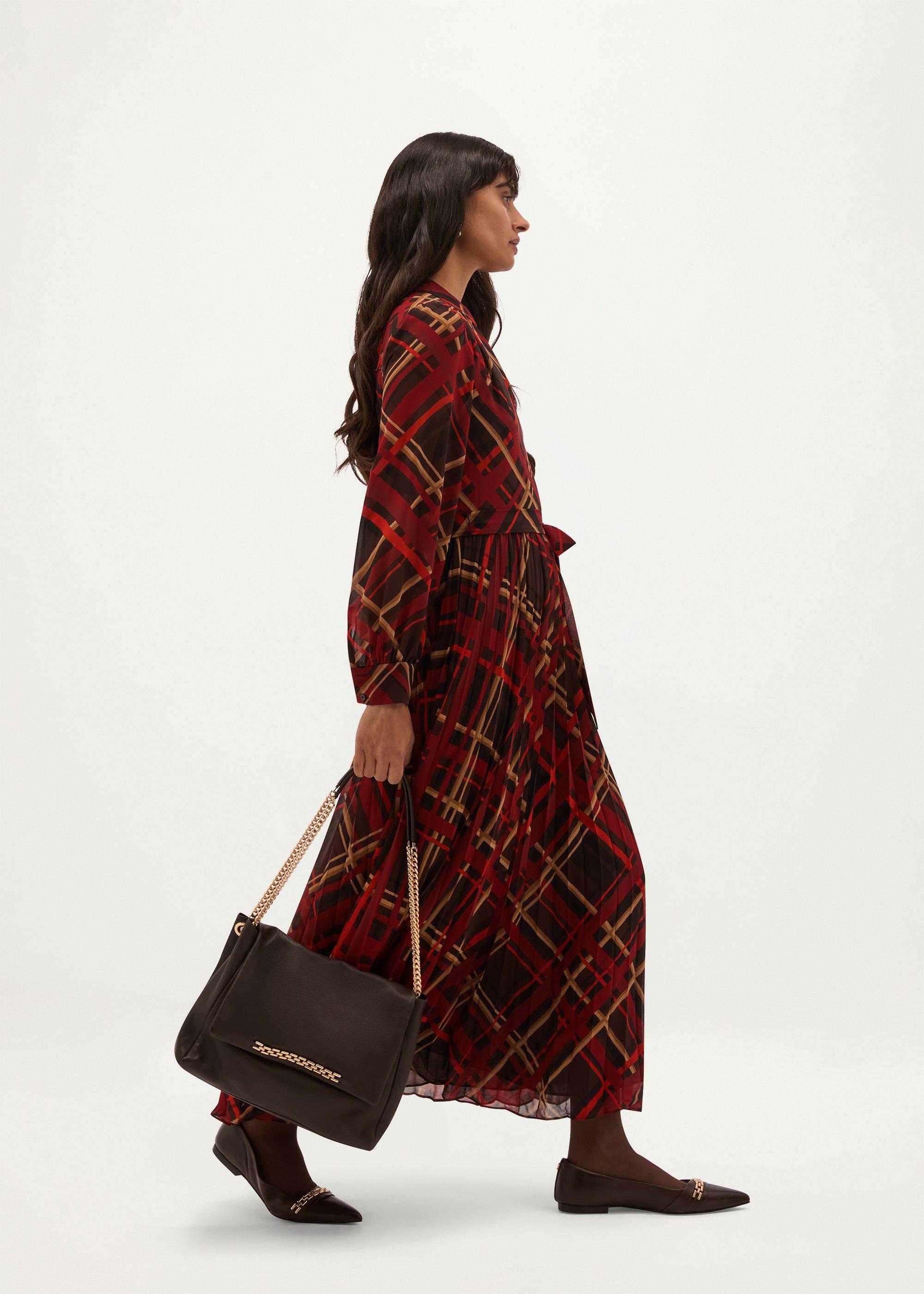 Bayley Leather Shoulder Bag, Alder Brown, hi-res