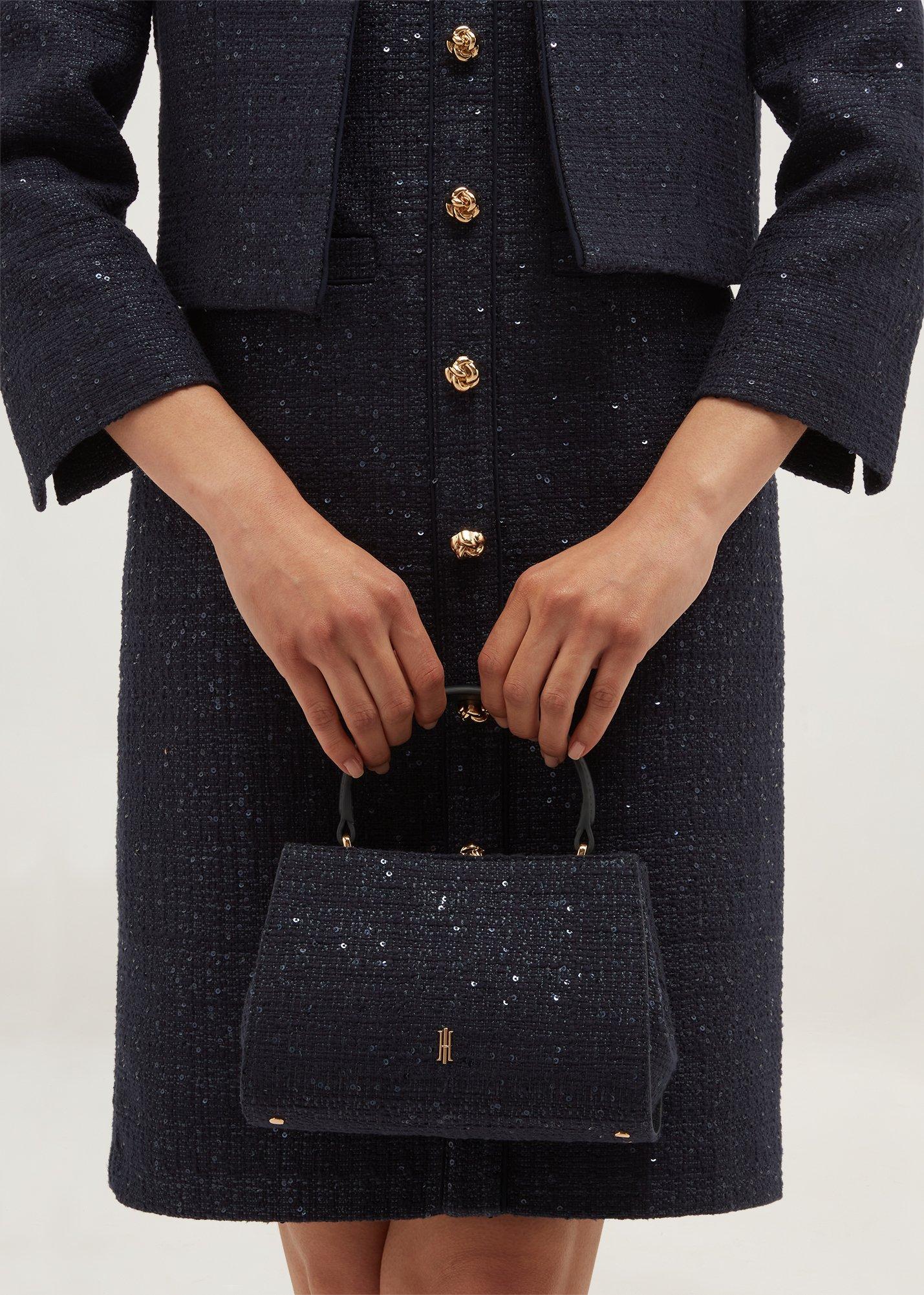 Ophelia Leather Bag, Midnight Navy, hi-res