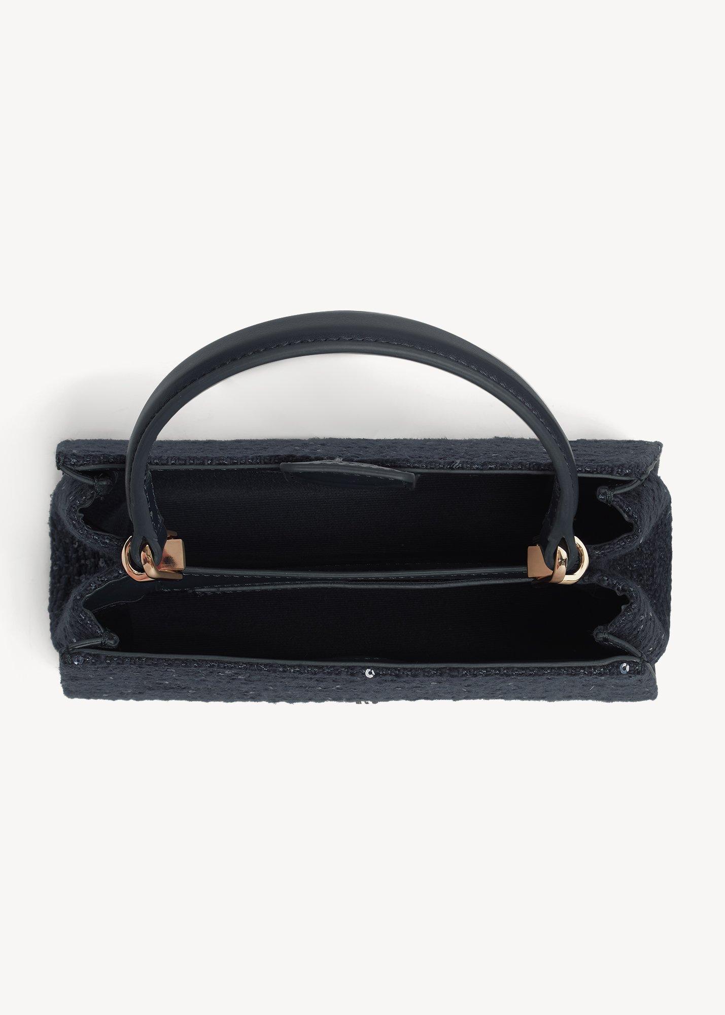 Ophelia Leather Bag, Midnight Navy, hi-res