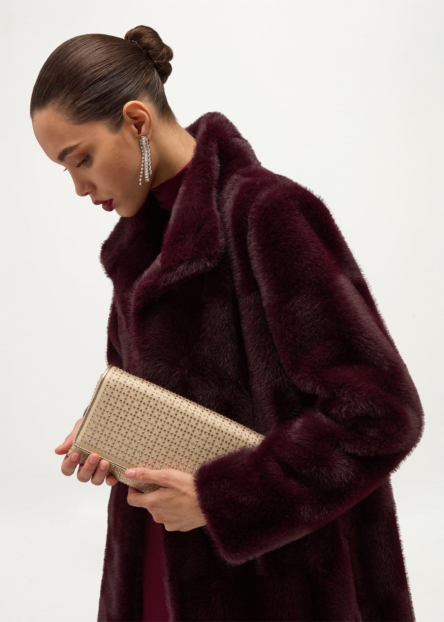 Renata Crystal Clutch, Champagne, hi-res